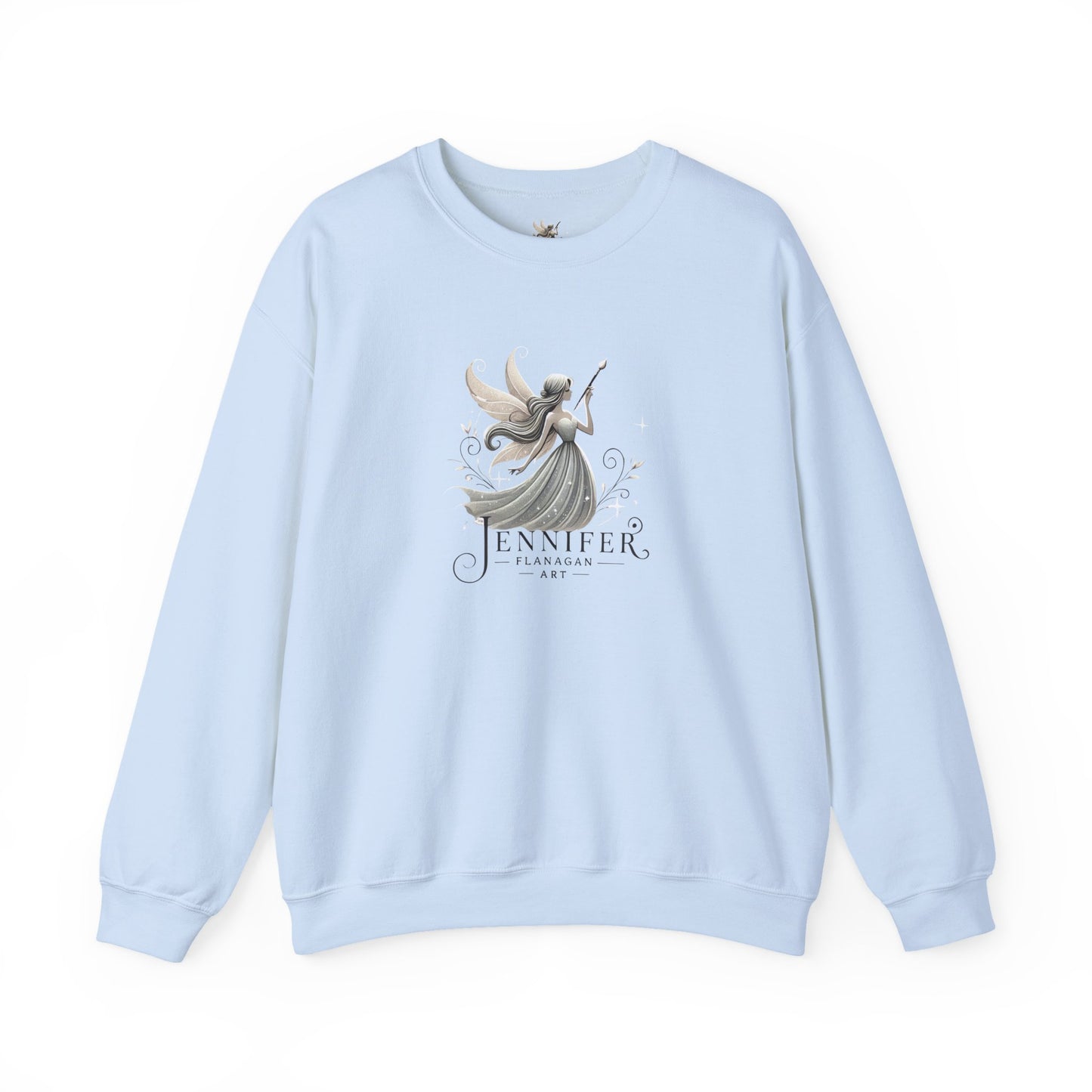 Whimsical Fairy Sweatshirt, Personalized Gift, Cozy Unisex Crewneck, Fantasy Themed Apparel, Unique Artwear, Perfect for Birthdays