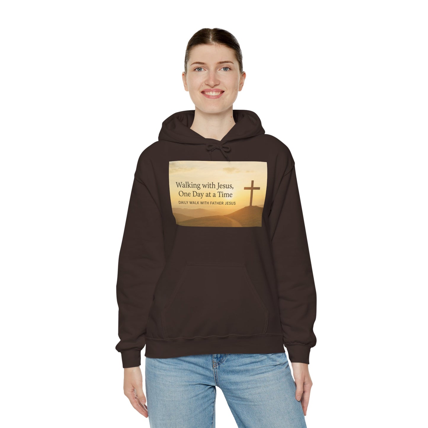 Inspirational Faith Hooded Sweatshirt, Cozy Christian Hoodie, Religious Sweatshirt, Everyday Comfort, Gift for Believers, Bible Verse [...]