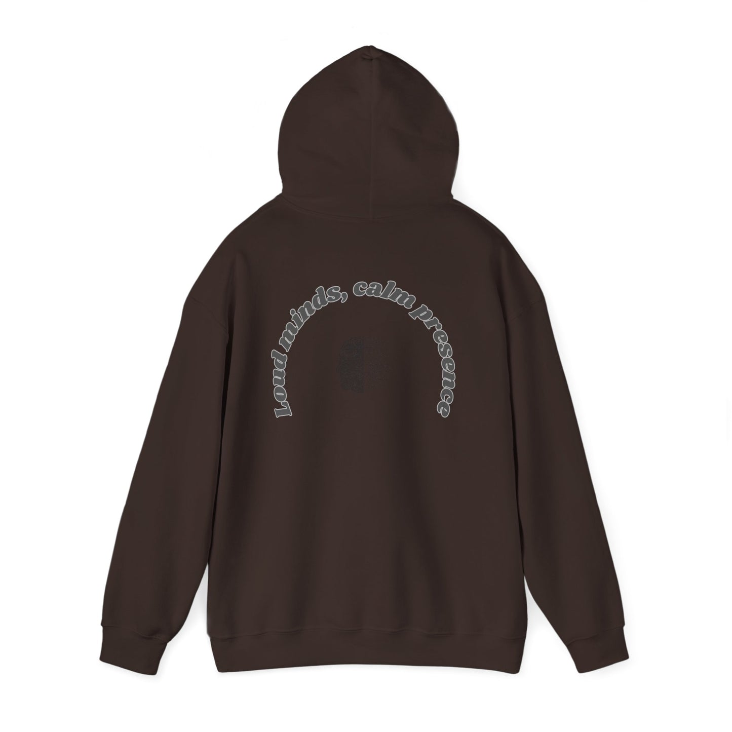 Calming Presence Hoodie - Unisex Heavy Blend™ Sweatshirt, Cozy Layer, Casual Wear, Mindfulness Gift, Relaxation Apparel