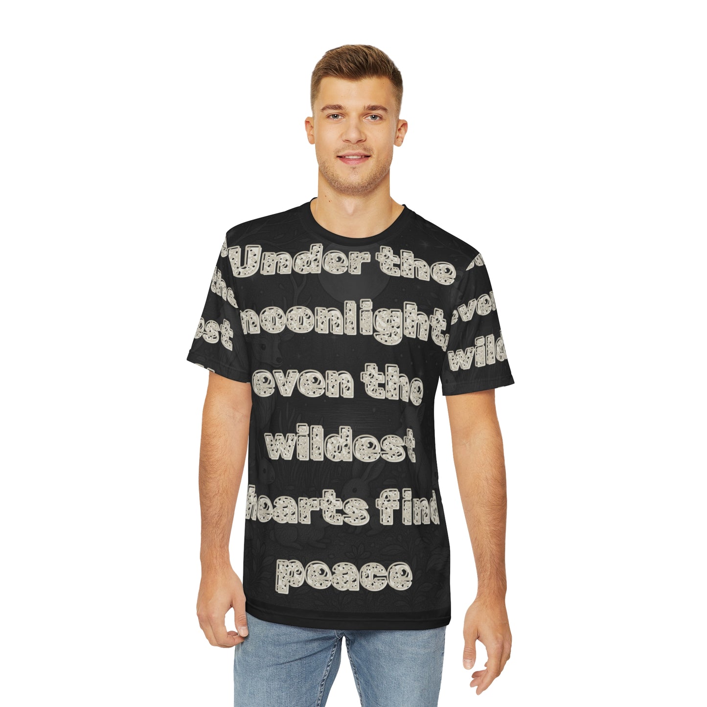 Stylish AOP Tee, Unique Graphic Shirt for Men, Casual Wear, Gifts for Fashion Lovers, Summer Tee, Trendy Outfit