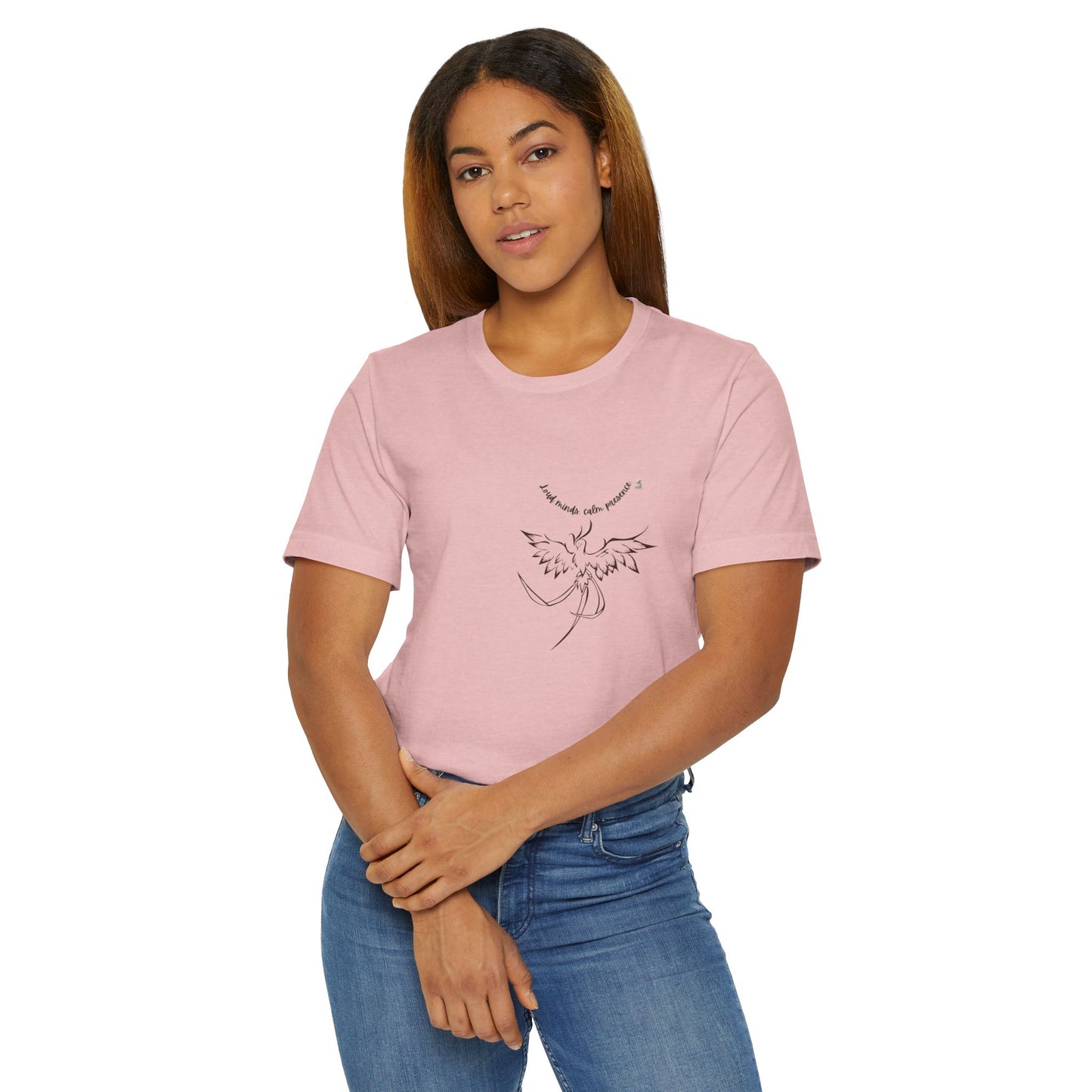 Floral Graphic Tee, Casual Wear, Summer Outfit, Gift for Her, Unique T-shirt, Everyday Style, Nature Lover Apparel