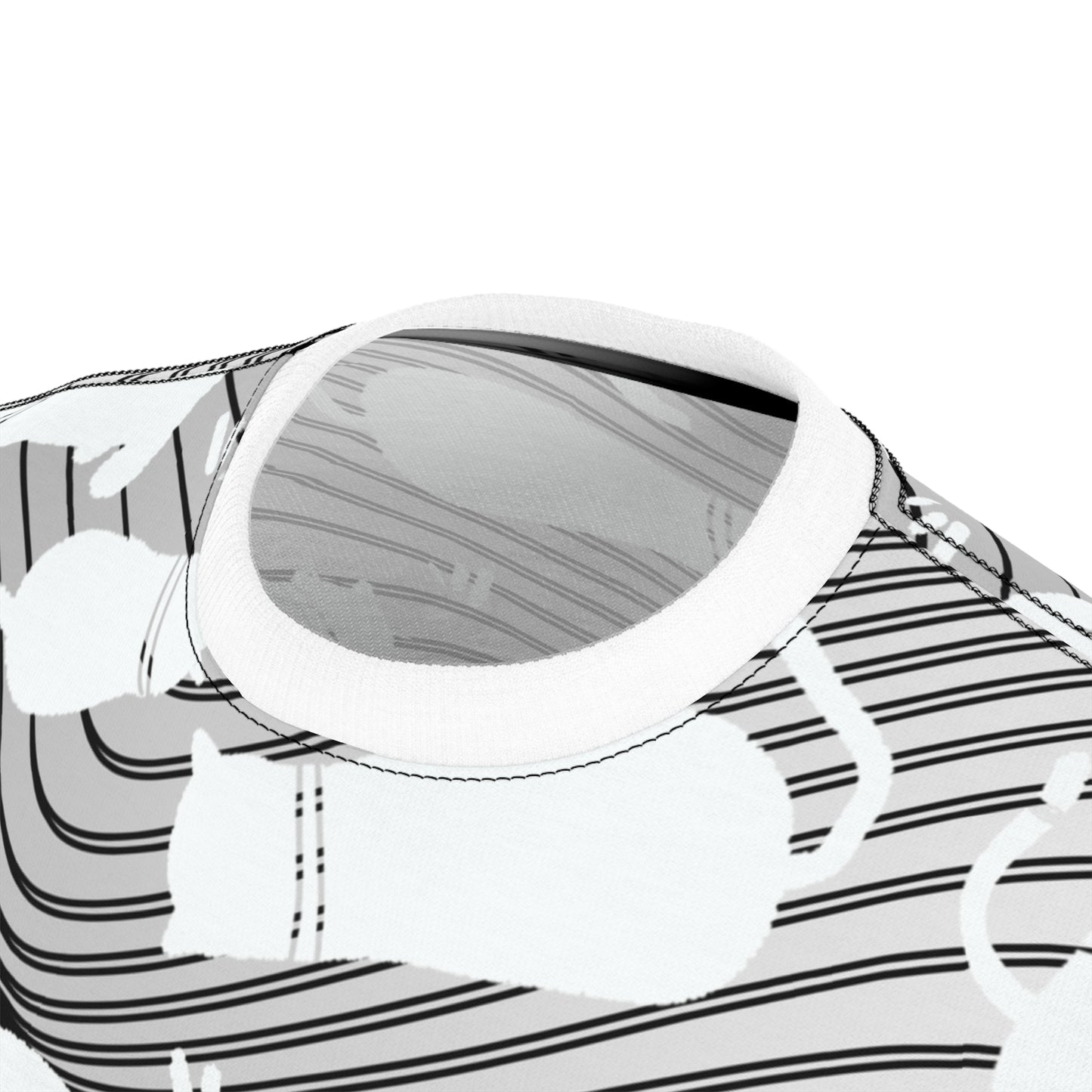 Cat-Themed Unisex Tee, AOP Cut & Sew Shirt, Fun Pet Lover Gift, Unique Cat Apparel, Comfortable Everyday Wear, Perfect for Cat Lovers, [...]