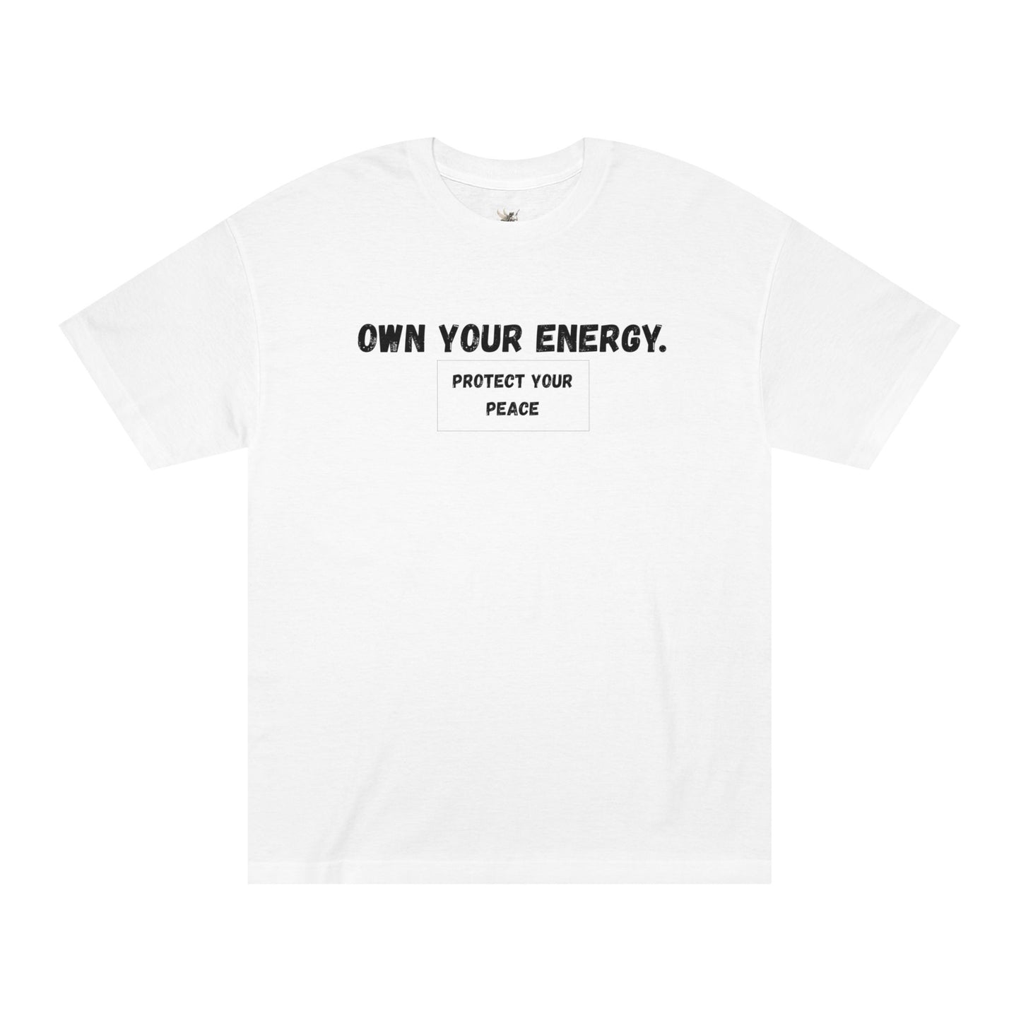 Own Your Energy Unisex Classic Tee - Protect Your Peace, Motivational T-Shirt, Inspirational Gift, Relaxation Fashion, Casual Everyday Wear