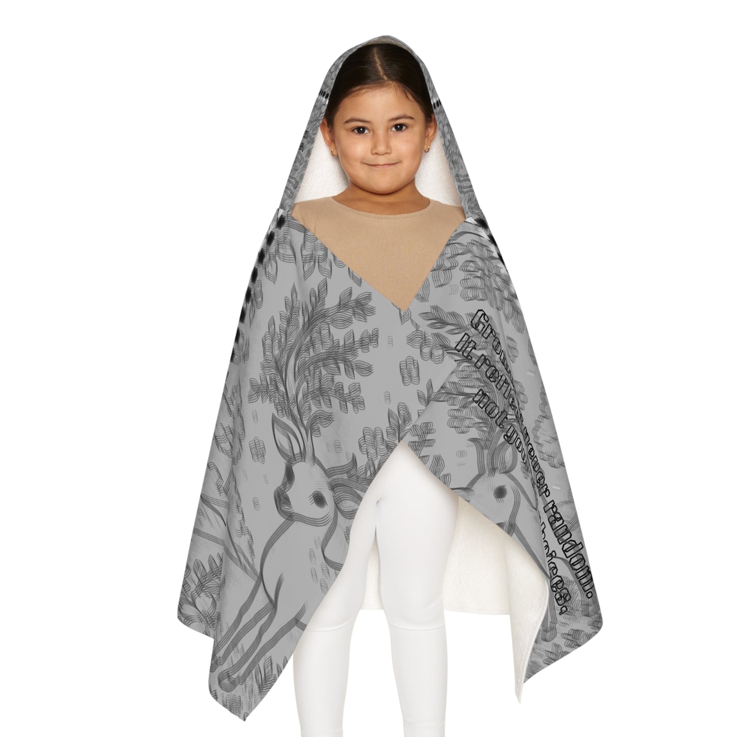 Cozy Youth Hooded Towel for Kids, Perfect for Bath Time, Pool Days, Gift Idea for Birthdays, Holidays, and Summer Fun