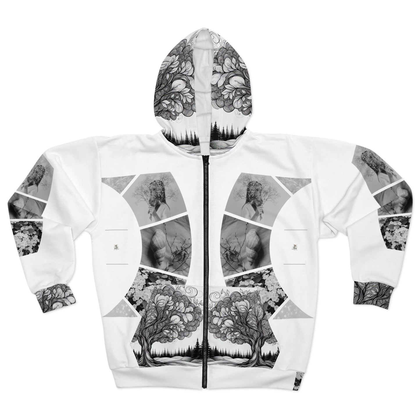 Artistic Unisex Zip Hoodie, Unique Graphic Sweatshirt, Cozy Layer for All Seasons, Perfect Gift for Nature Lovers, Trendy Outfit for [...]