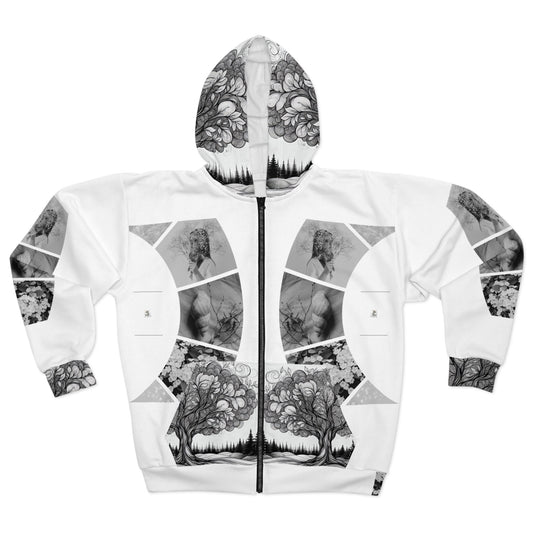 Artistic Unisex Zip Hoodie, Unique Graphic Sweatshirt, Cozy Layer for All Seasons, Perfect Gift for Nature Lovers, Trendy Outfit for [...]