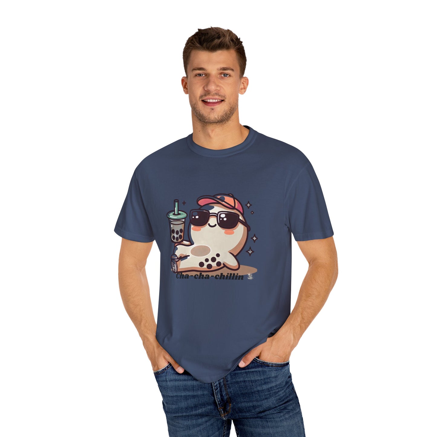 Cute Bubble Tea T-Shirt, Cartoon Tee for Boba Lovers, Chill Vibe Shirt, Fun Gift for Bubble Tea Enthusiasts, Summer Casual Wear, [...]