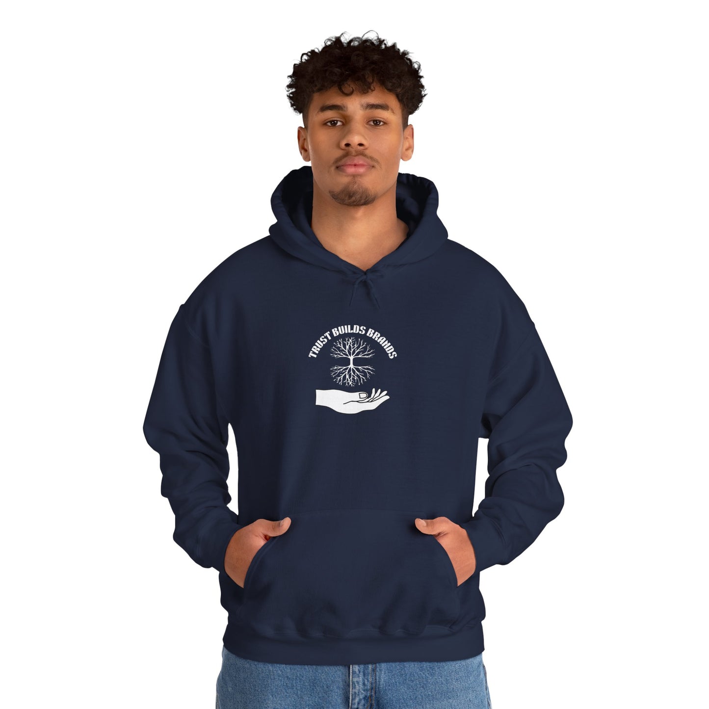 Minimalist Hand Graphic Unisex Hoodie, Cozy Gift for Him/Her, Casual Loungewear, Everyday Wear, Perfect for Birthdays/Chill Days