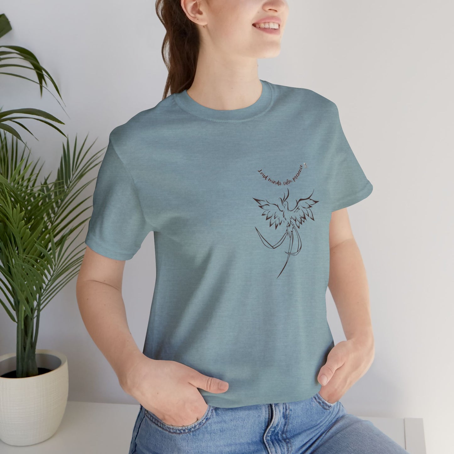 Floral Graphic Tee, Casual Wear, Summer Outfit, Gift for Her, Unique T-shirt, Everyday Style, Nature Lover Apparel