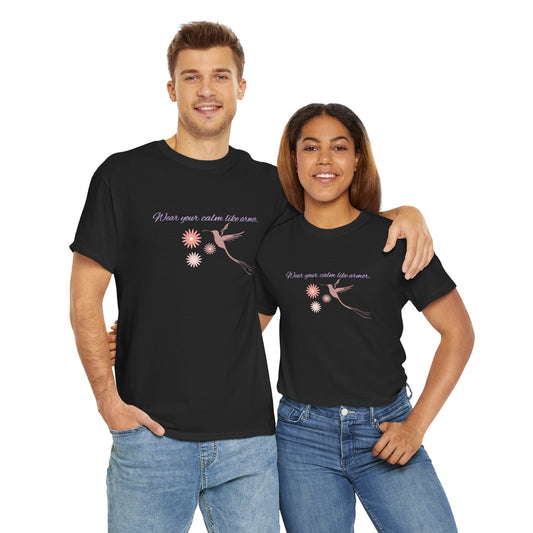 Inspirational Quote Unisex Heavy Cotton Tee, Motivational Shirt, Casual T-Shirt, Gift for Friends, Unique Quote Tee, Everyday Wear