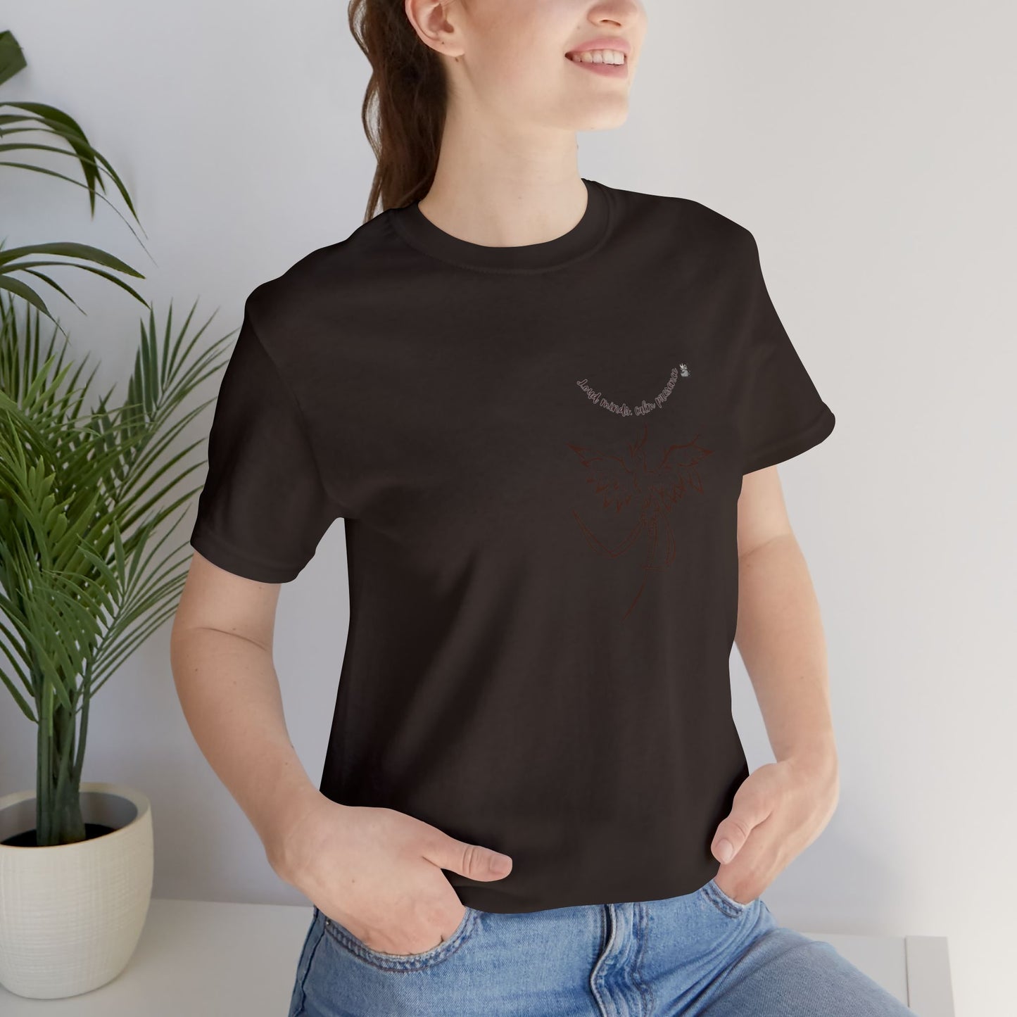 Floral Graphic Tee, Casual Wear, Summer Outfit, Gift for Her, Unique T-shirt, Everyday Style, Nature Lover Apparel