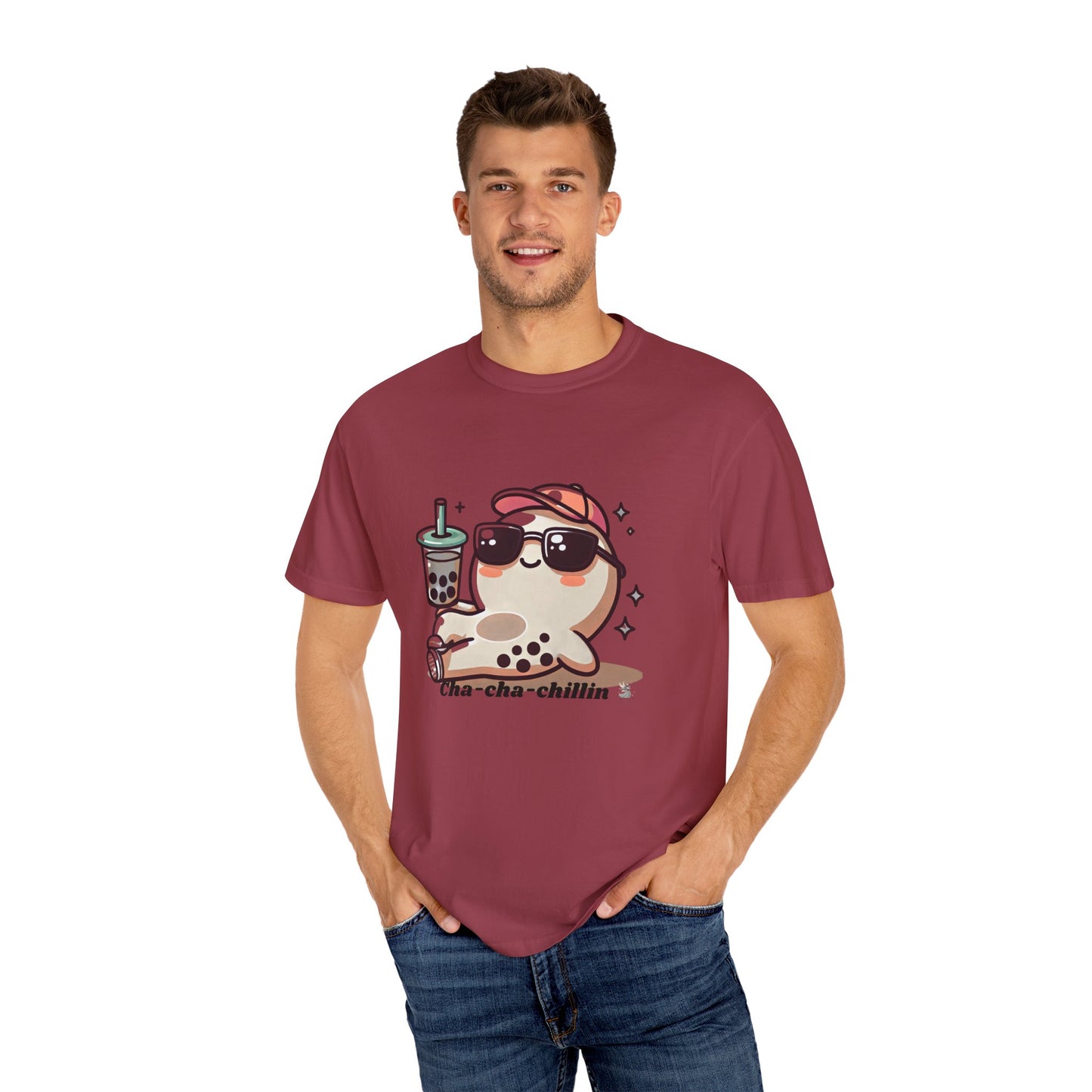 Cute Bubble Tea T-Shirt, Cartoon Tee for Boba Lovers, Chill Vibe Shirt, Fun Gift for Bubble Tea Enthusiasts, Summer Casual Wear, [...]