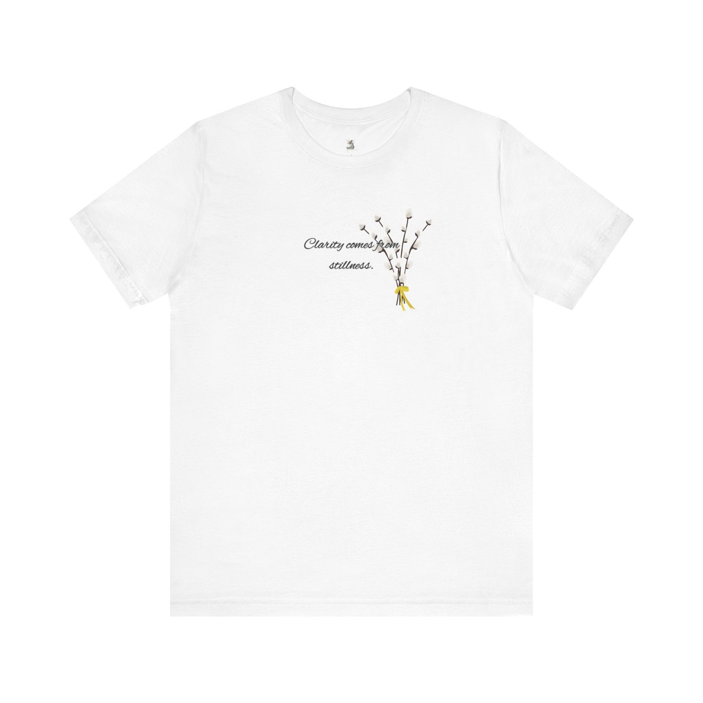 Botanical Quote Tee - Unisex Jersey Short Sleeve T-Shirt, Casual Wear, Gift for Nature Lovers, Spring Outfit, Everyday Style