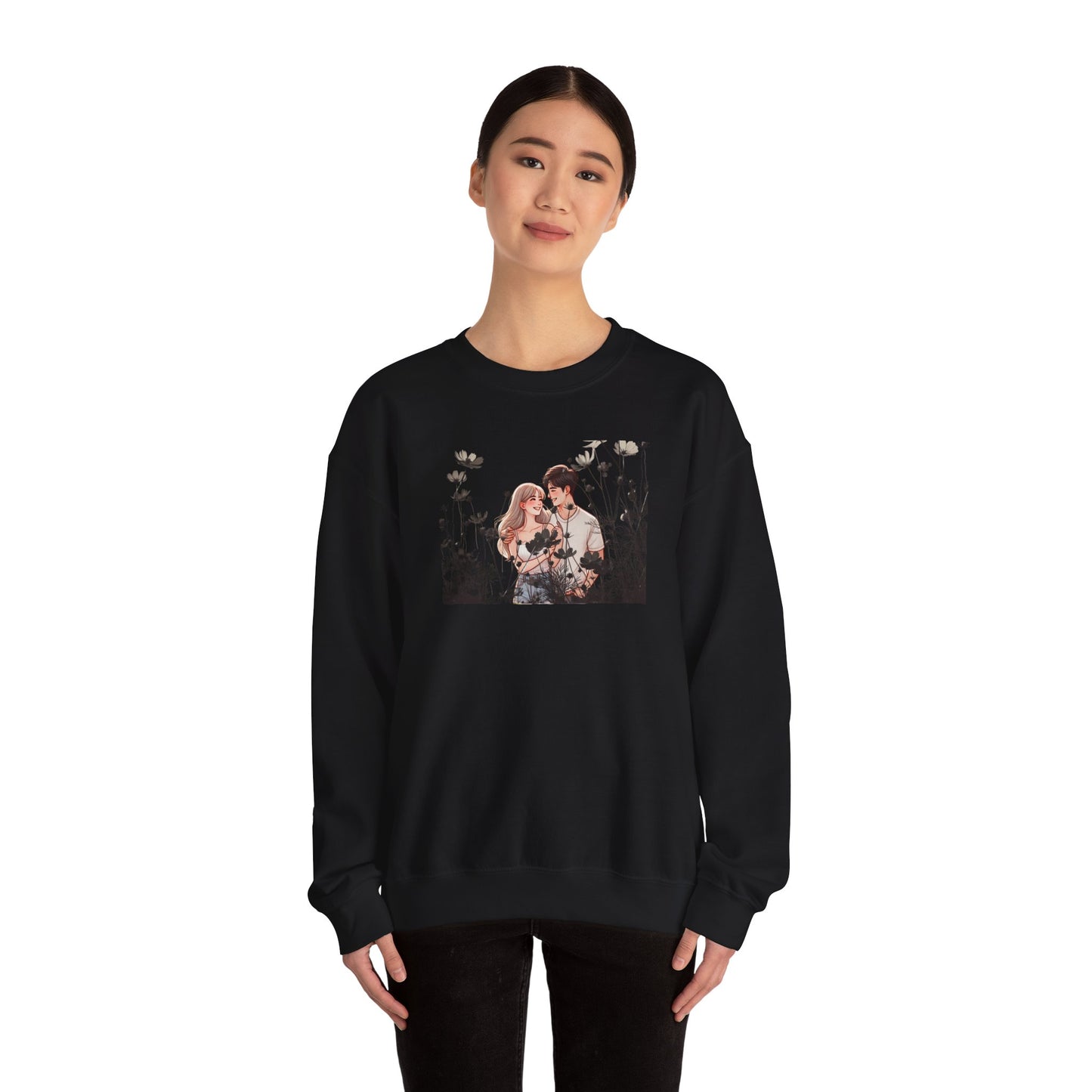 Romantic Couple Sweatshirt - Love Gift, Cozy Apparel, Valentine's Day, Anniversary Gift, Cute Couple Outfits