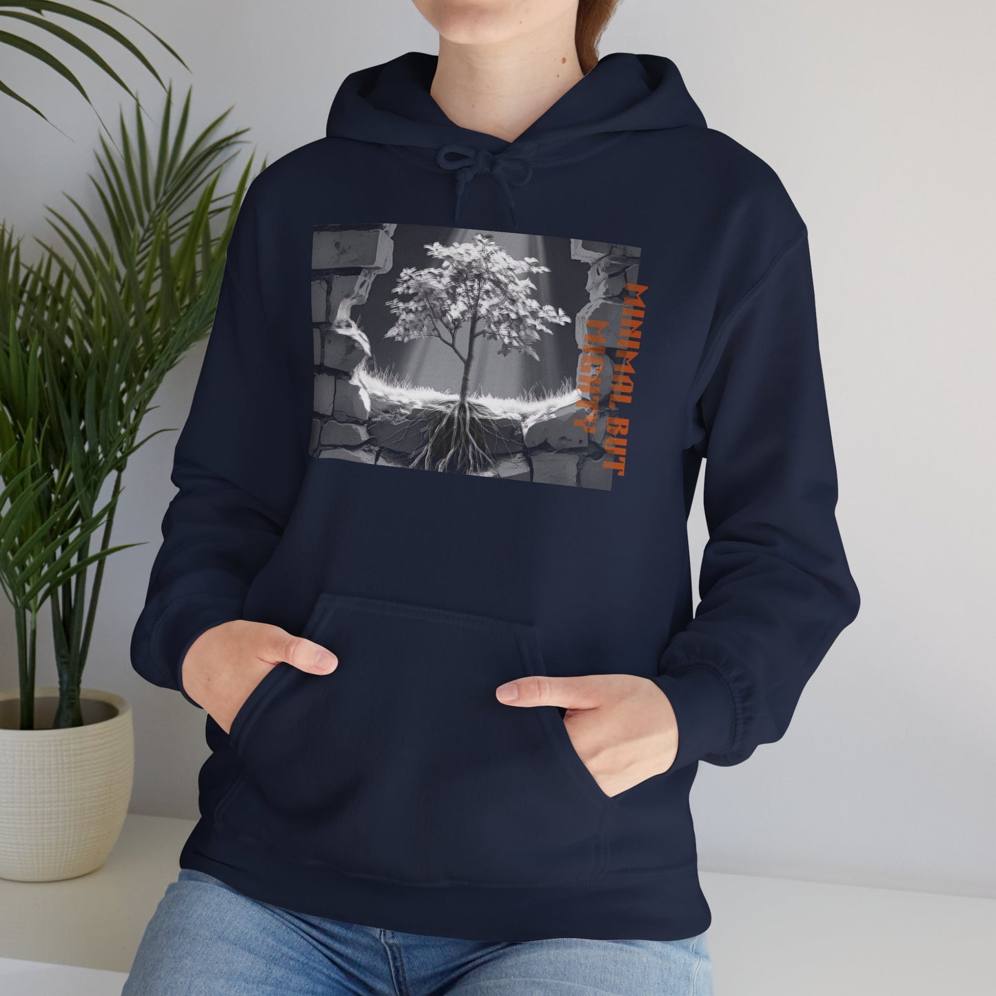 Minimal Art Aesthetic Hoodie, Cozy Oversized Sweatshirt for Art Lovers, Perfect Gift for Holidays & Celebrations, Streetwear Style