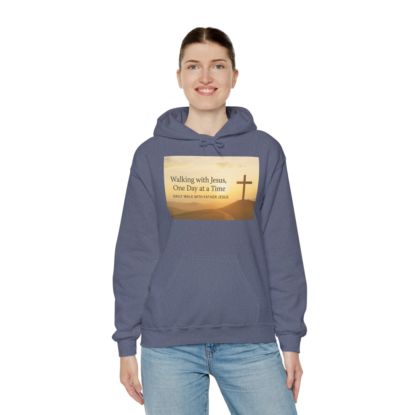 Inspirational Faith Hooded Sweatshirt, Cozy Christian Hoodie, Religious Sweatshirt, Everyday Comfort, Gift for Believers, Bible Verse [...]
