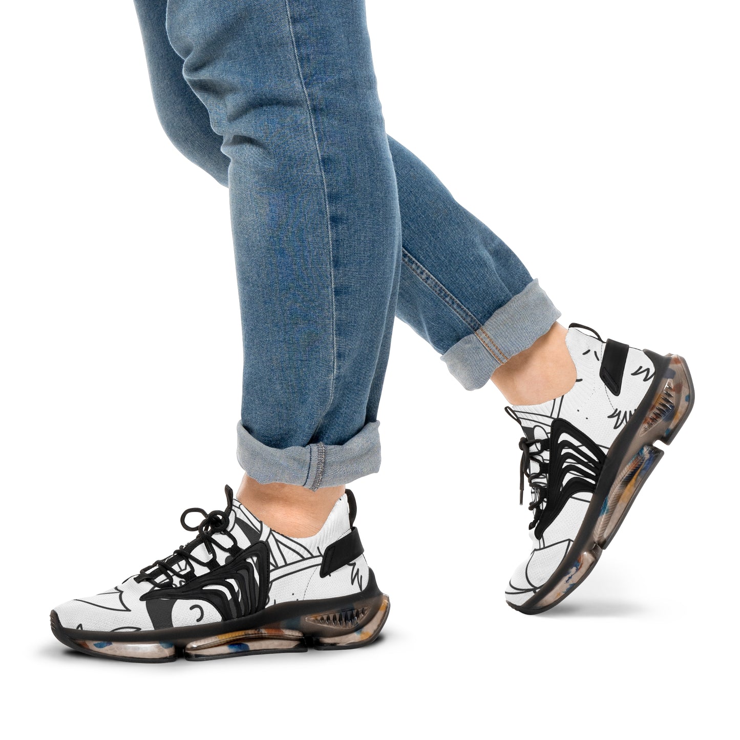 Stylish Men's Mesh Sneakers - Trendy, Comfortable, Lightweight Athletic Shoes for Everyday Wear, Sports, Travel, Stylish Gift for Men