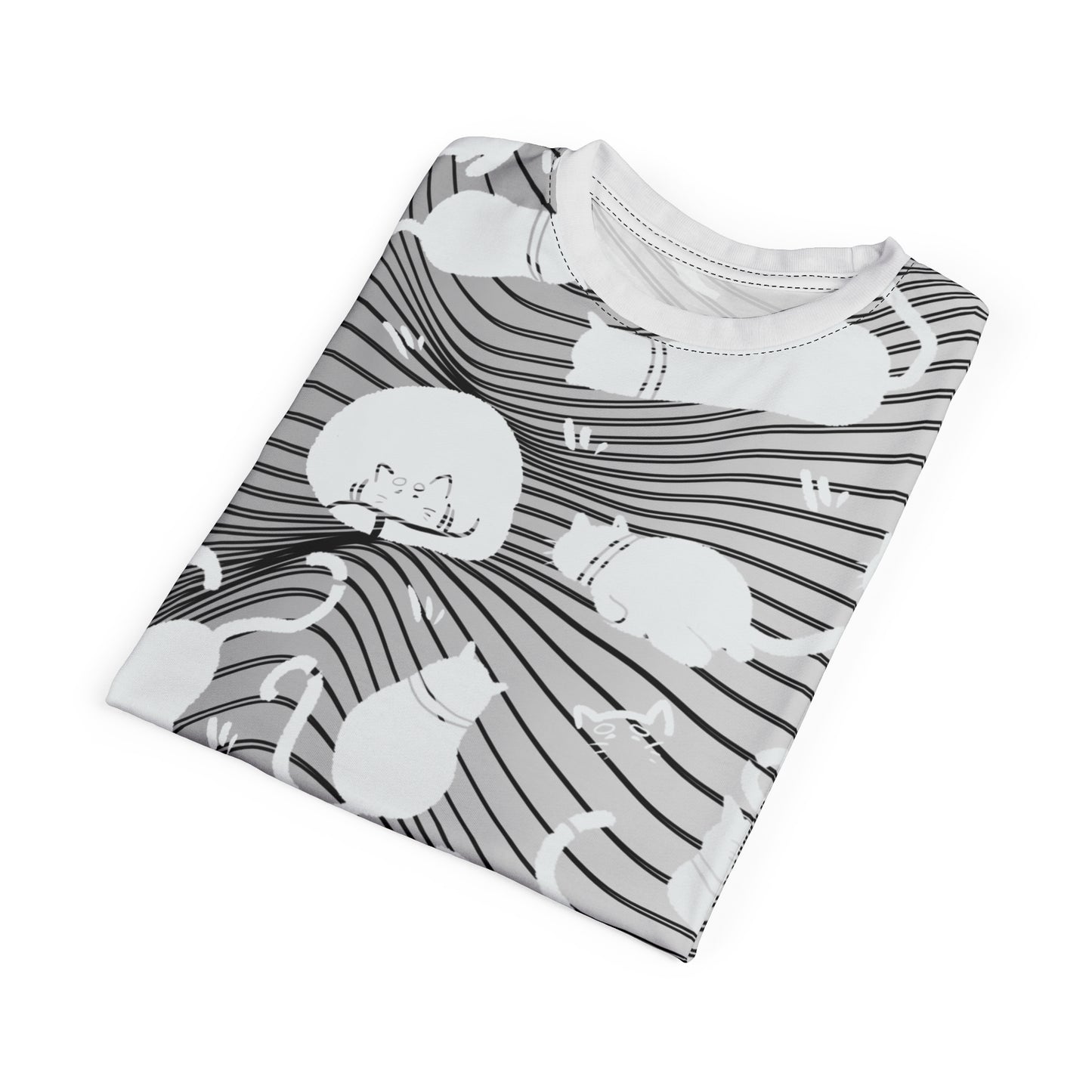 Cat-Themed Unisex Tee, AOP Cut & Sew Shirt, Fun Pet Lover Gift, Unique Cat Apparel, Comfortable Everyday Wear, Perfect for Cat Lovers, [...]