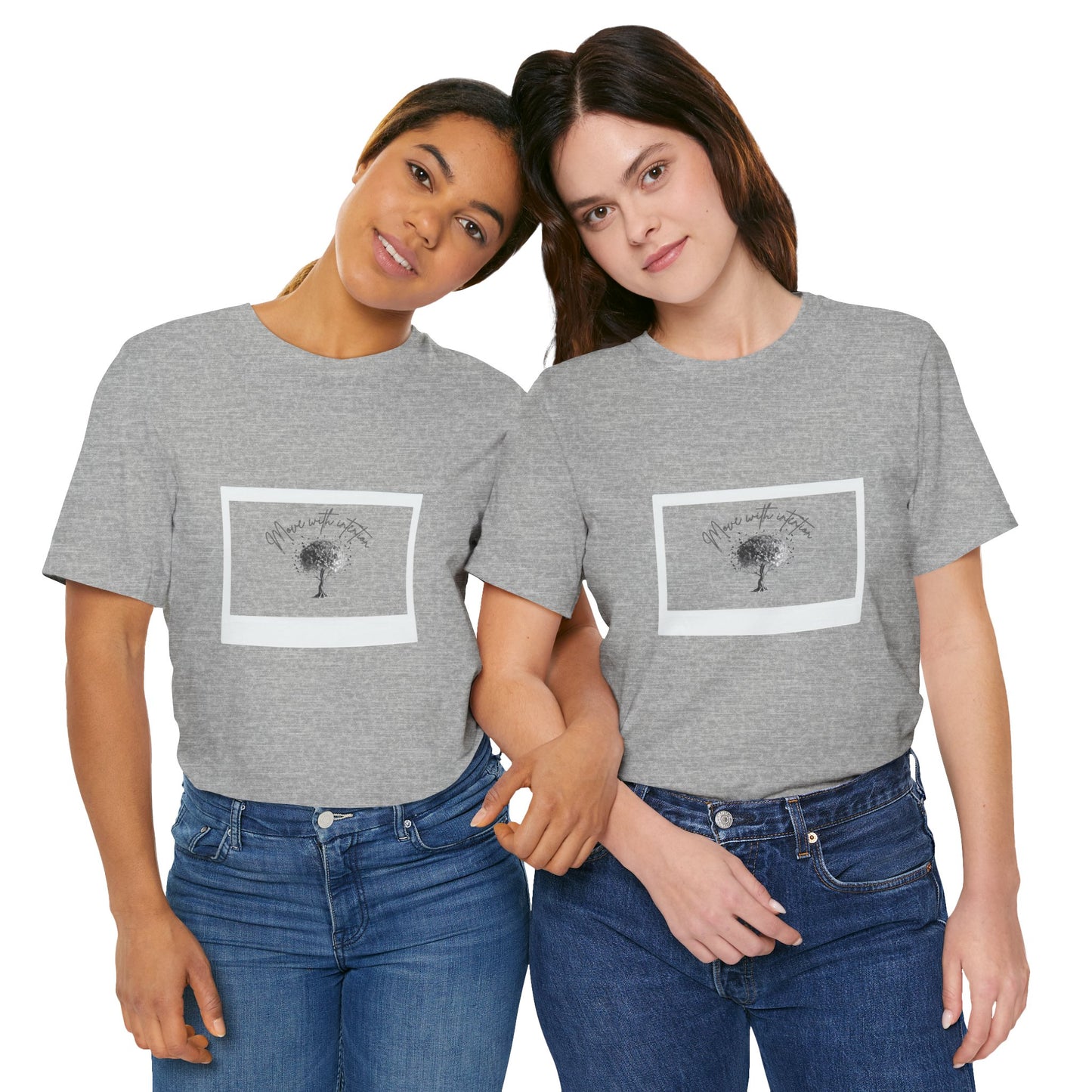 Minimalist Nature-Inspired Unisex Tee, Botanical Graphic Tee, Casual T-Shirt, Gift for Nature Lovers, Spring & Summer Wear