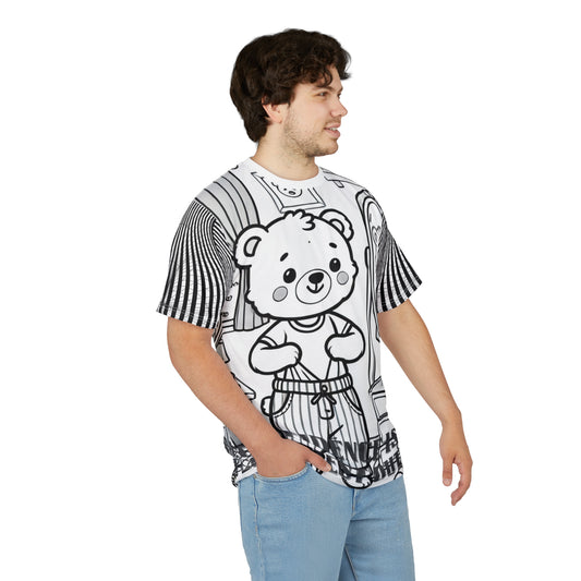 Cute Bear Confidence Tee, Unisex T-Shirt, Graphic Tee, Fun Fashion, Gift for Kids, Positive Vibes