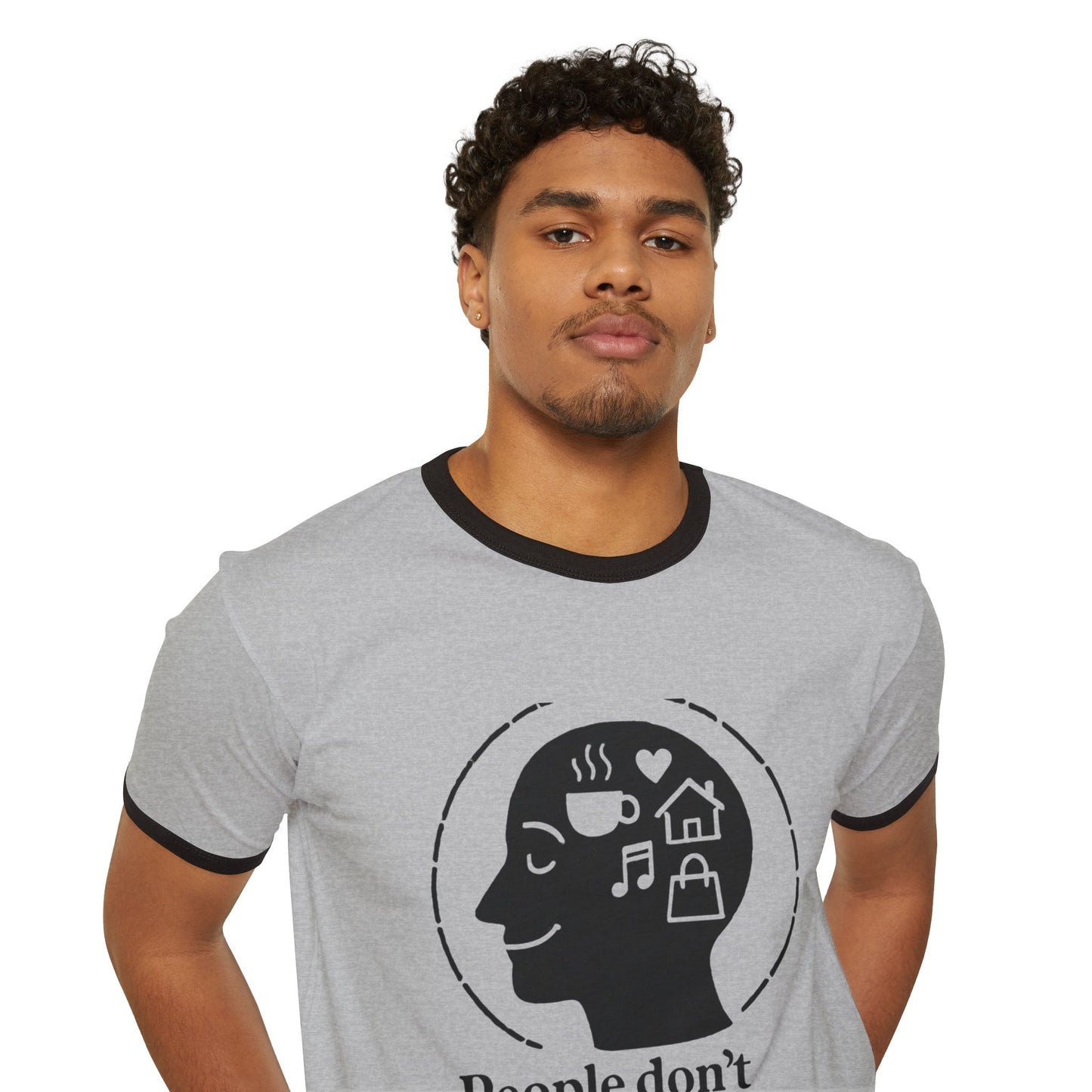 Unisex Cotton Ringer T-Shirt - "People Don't Buy Products, They Buy Feelings" - Comfortable Fashion, Inspirational Quote Tee, Unisex [...]