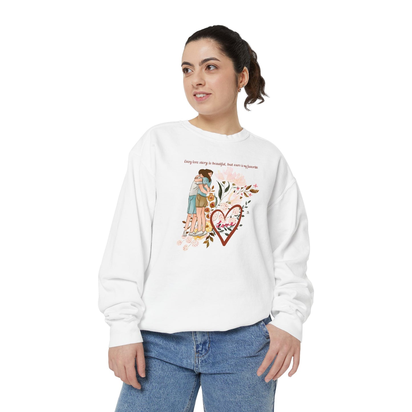 Garment-Dyed Sweatshirt - Canva Design