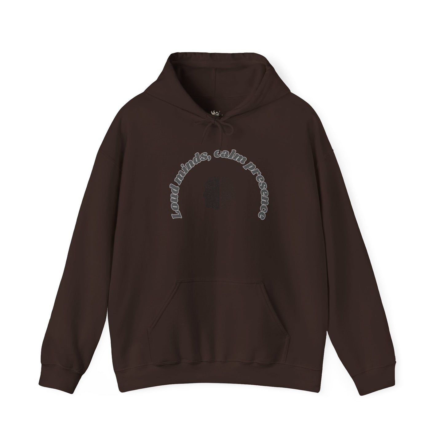 Calming Presence Hoodie - Unisex Heavy Blend™ Sweatshirt, Cozy Layer, Casual Wear, Mindfulness Gift, Relaxation Apparel