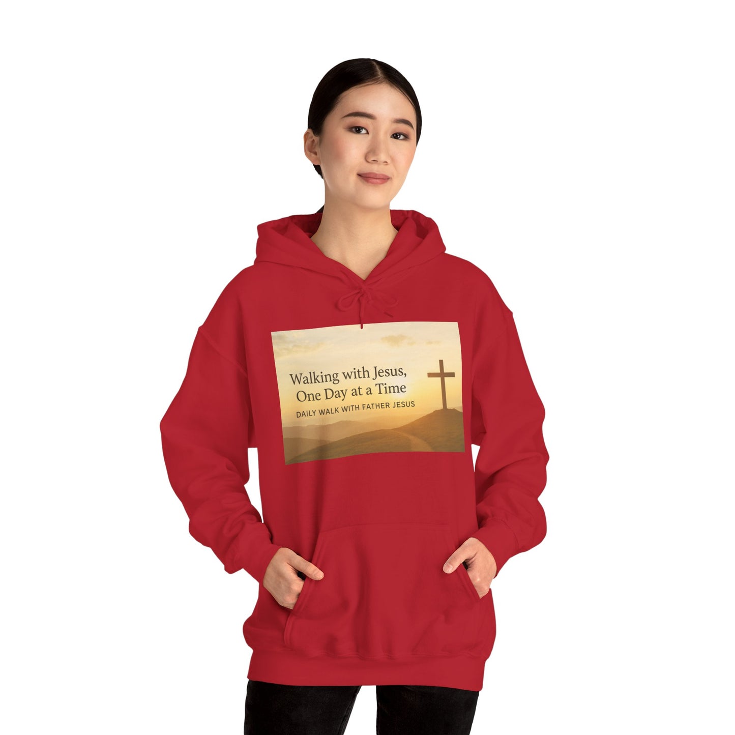 Inspirational Faith Hooded Sweatshirt, Cozy Christian Hoodie, Religious Sweatshirt, Everyday Comfort, Gift for Believers, Bible Verse [...]