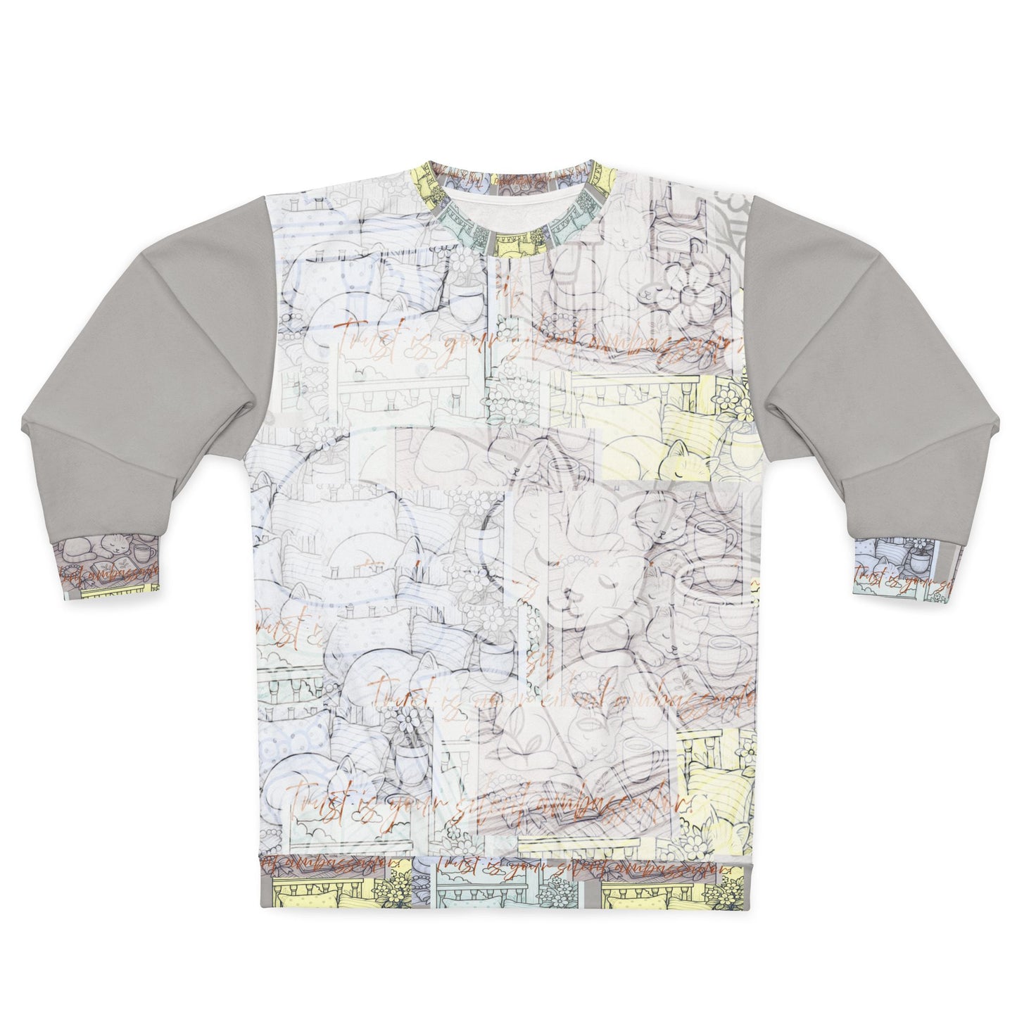 Charming Unisex Sweatshirt with Whimsical Design, Cozy Casual Wear for Everyday, Perfect Gift for Birthdays, Holidays, and Creative [...]