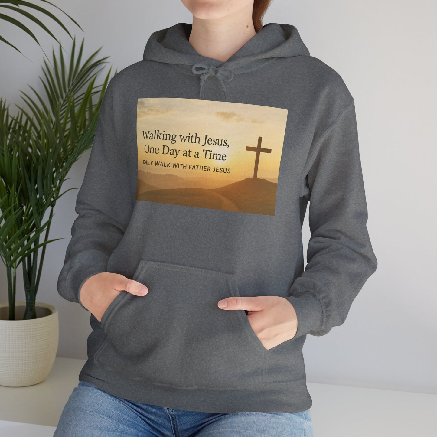 Inspirational Faith Hooded Sweatshirt, Cozy Christian Hoodie, Religious Sweatshirt, Everyday Comfort, Gift for Believers, Bible Verse [...]