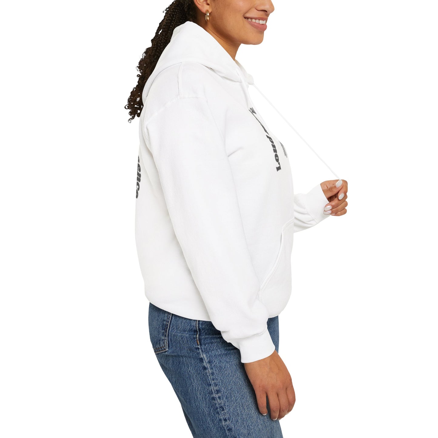 Calming Presence Hoodie - Unisex Heavy Blend™ Sweatshirt, Cozy Layer, Casual Wear, Mindfulness Gift, Relaxation Apparel