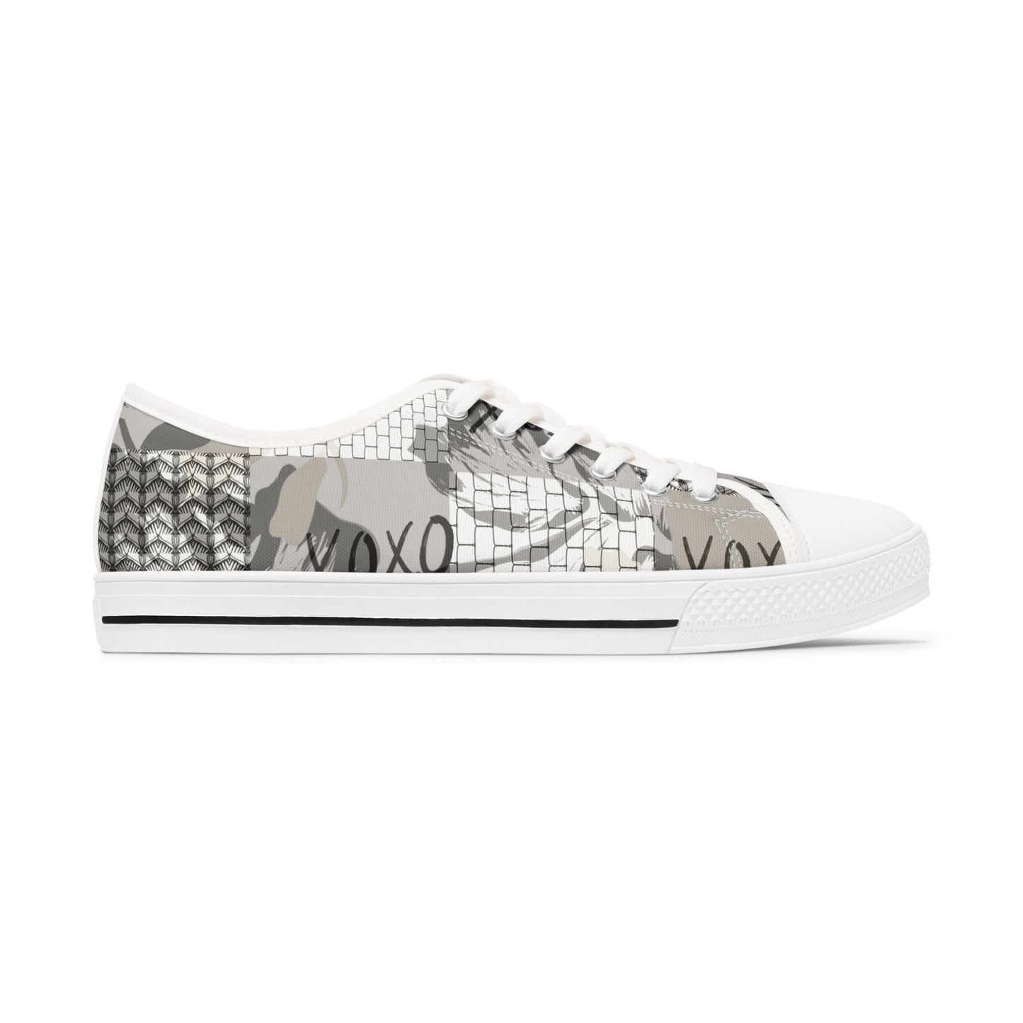 Stylish Women's Low Top Sneakers, Casual Footwear, Trendy Sneakers, Unique Design, Everyday Comfort, Fashionable Gift