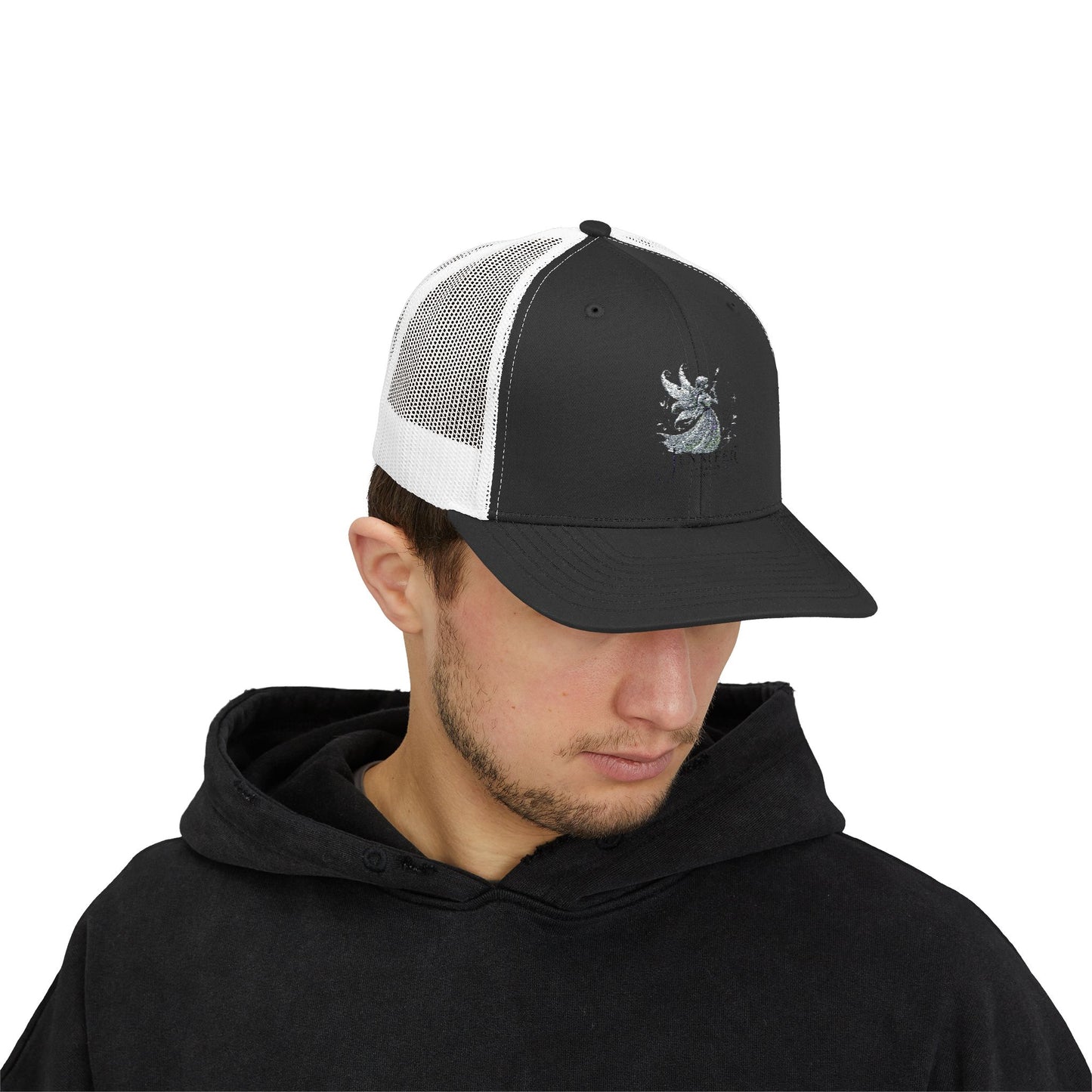 Casual Snapback Trucker Cap with Unique Design, Perfect for Outdoor Adventures, Summer Events, and Everyday Style