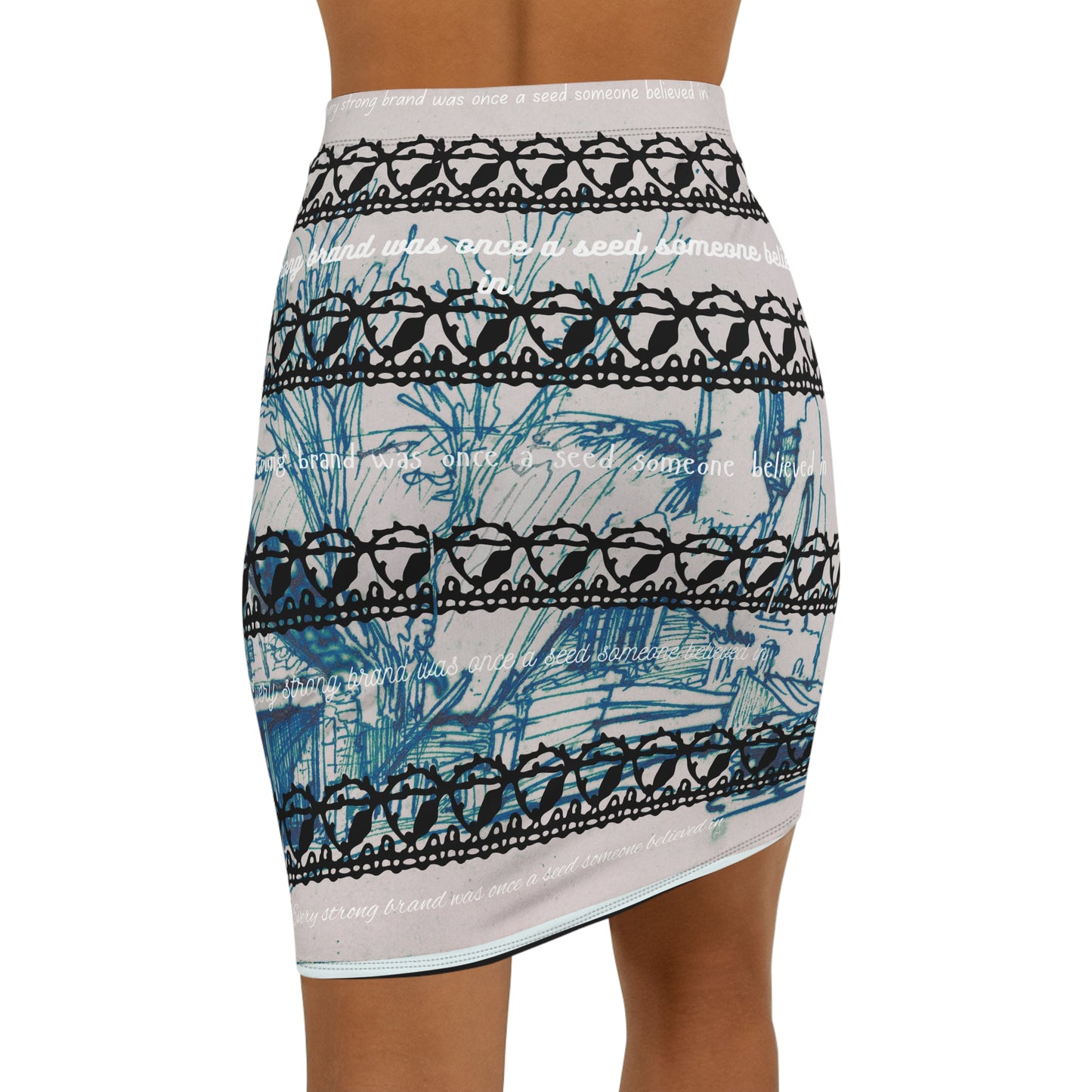 Stylish Women's Mid-Waist Pencil Skirt, Chic Office Wear, Trendy Party Outfit, Versatile Fashion Statement, Fashion Forward Skirts, [...]
