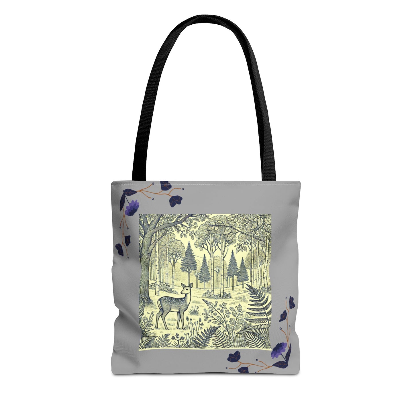 Nature-Inspired Tote Bag with Deer and Butterfly Designs, Eco-Friendly Shopping Tote, Floral Carryall, Gift for Nature Lovers, Stylish [...]