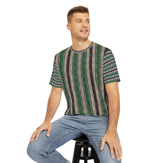Men's AOP Tee, Stylish Casual Shirt, Perfect Gift for Him, Summer Wardrobe Essential, Unique Pattern Fashion Tee