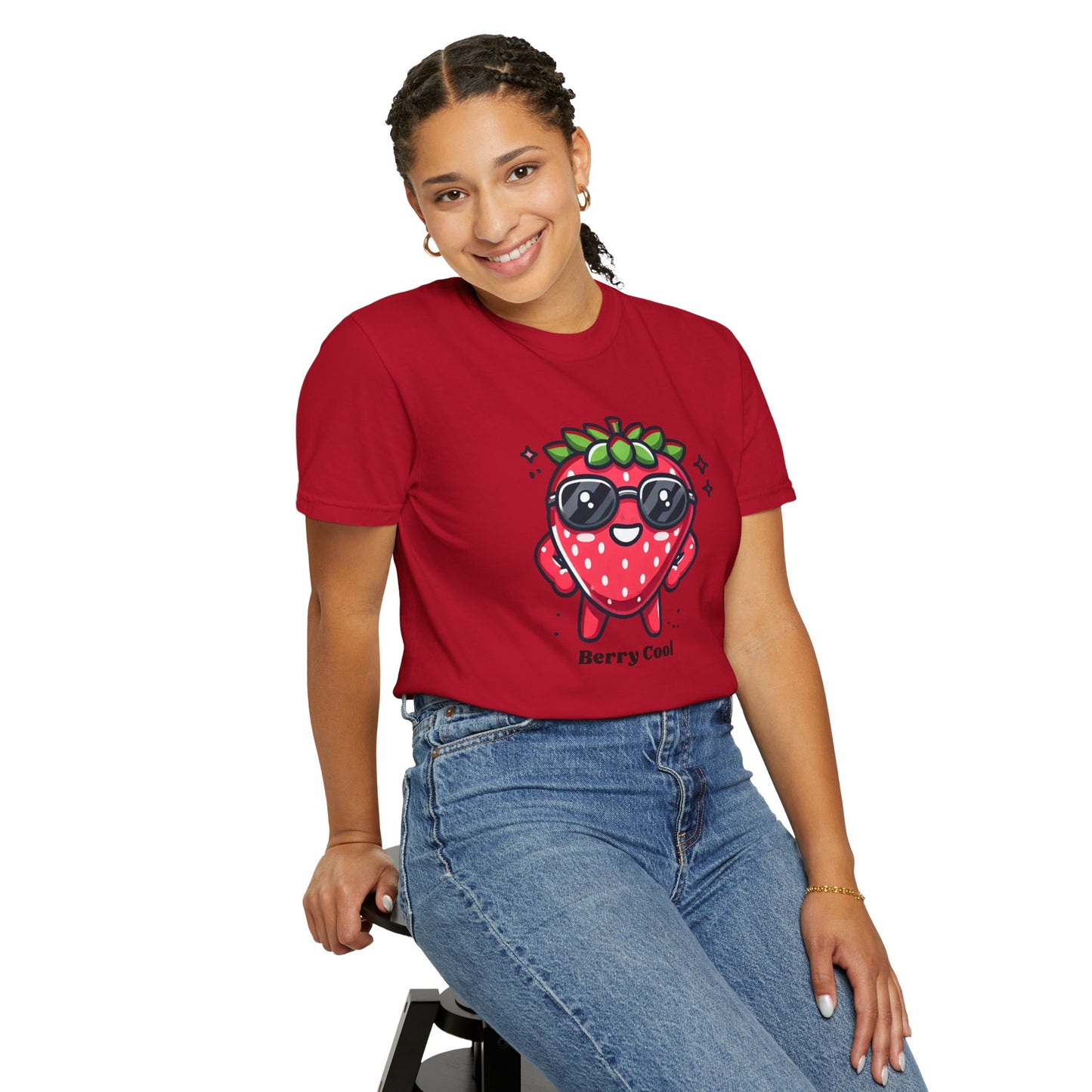 Berry Cool Unisex T-Shirt - Fun Summer Fashion, Cute Gift, Graphic Tee, Trendy Streetwear, Perfect for Kids and Adults