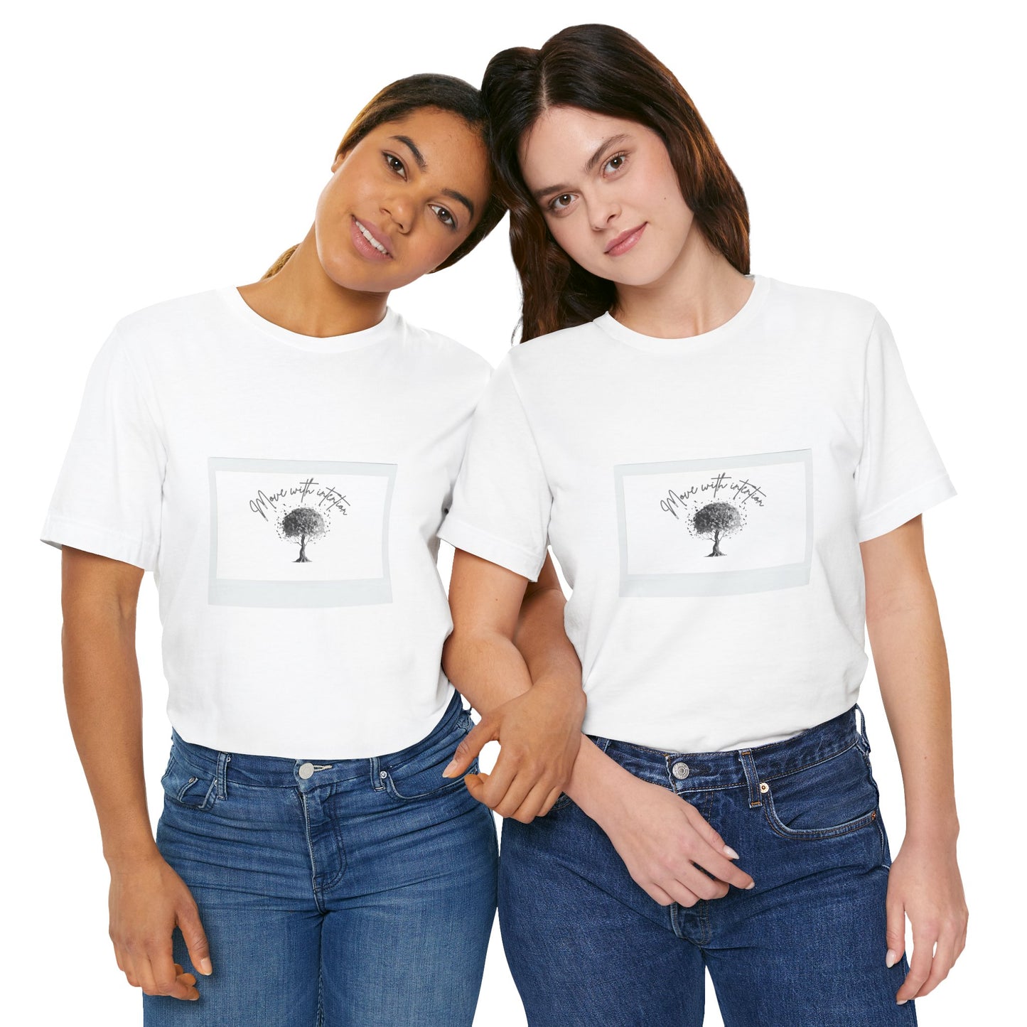 Minimalist Nature-Inspired Unisex Tee, Botanical Graphic Tee, Casual T-Shirt, Gift for Nature Lovers, Spring & Summer Wear