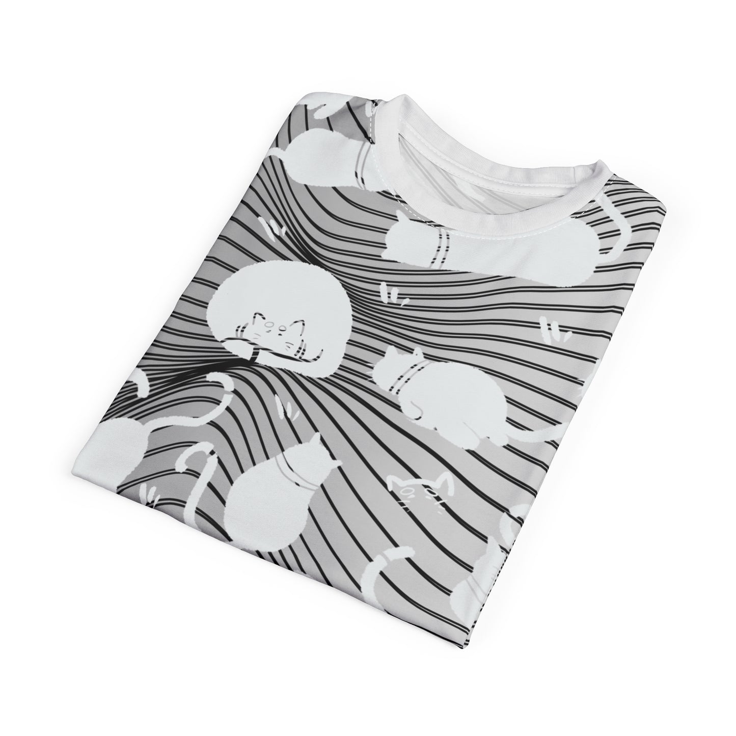 Cat-Themed Unisex Tee, AOP Cut & Sew Shirt, Fun Pet Lover Gift, Unique Cat Apparel, Comfortable Everyday Wear, Perfect for Cat Lovers, [...]