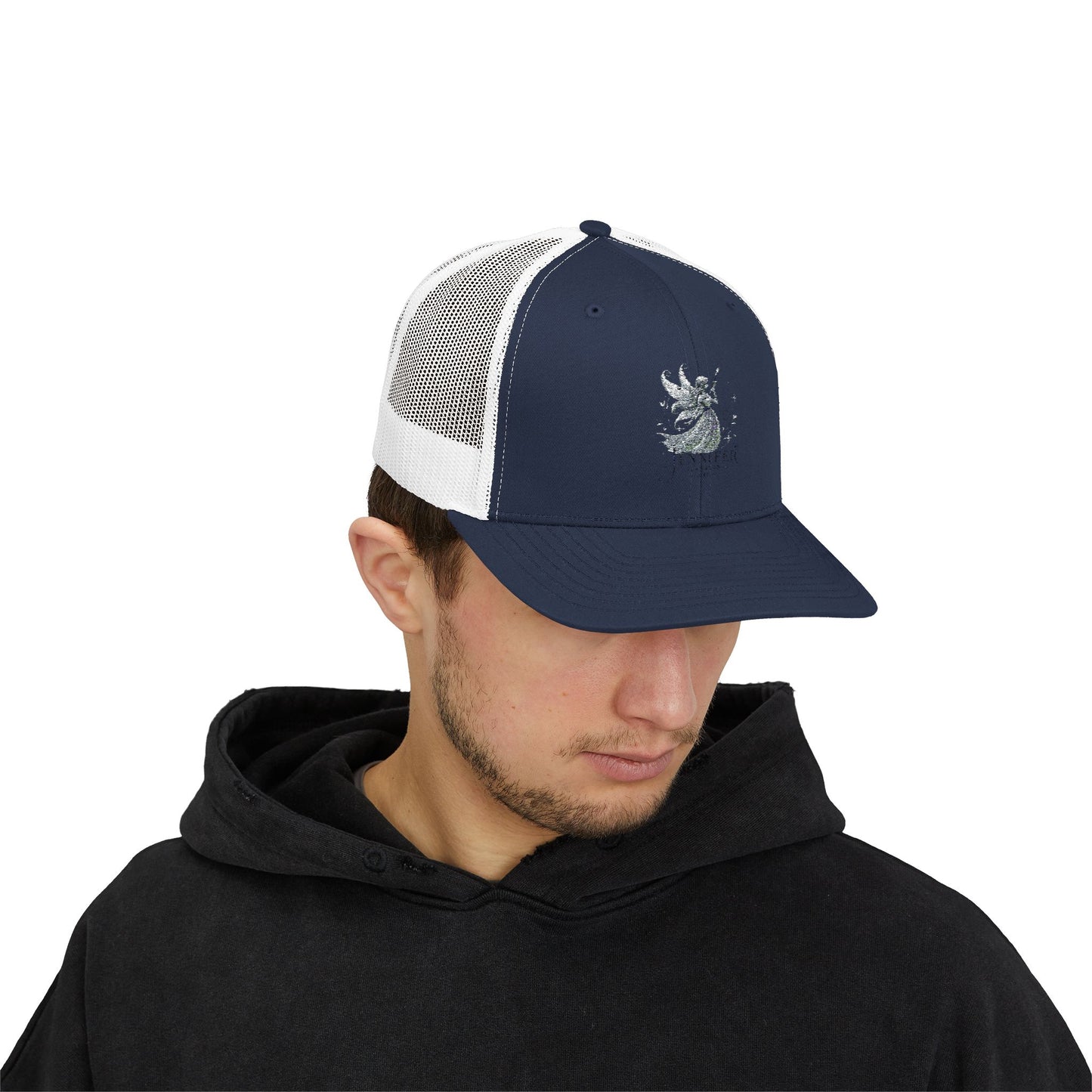 Casual Snapback Trucker Cap with Unique Design, Perfect for Outdoor Adventures, Summer Events, and Everyday Style