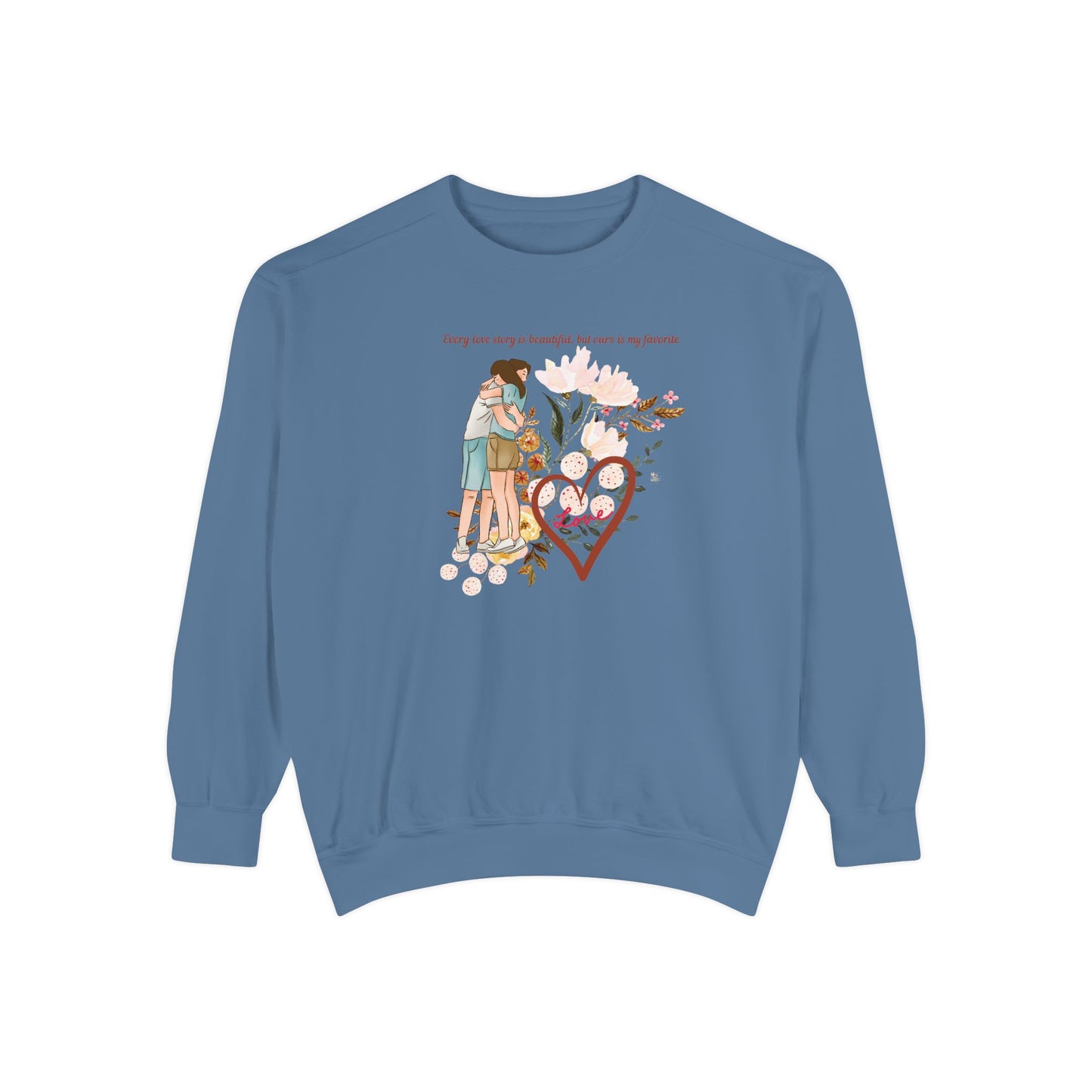 Garment-Dyed Sweatshirt - Canva Design