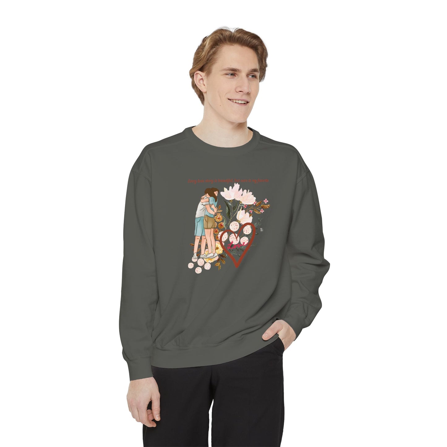 Garment-Dyed Sweatshirt - Canva Design