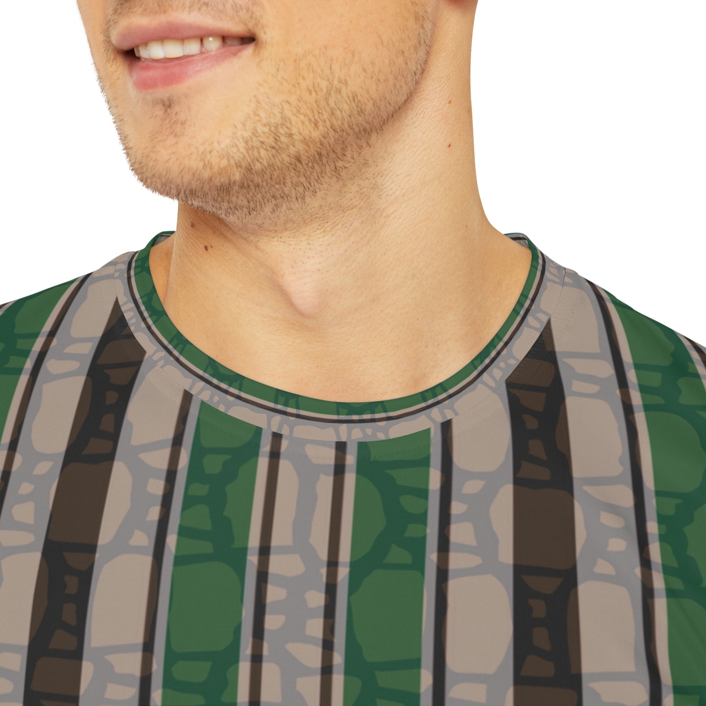 Men's AOP Tee, Stylish Casual Shirt, Perfect Gift for Him, Summer Wardrobe Essential, Unique Pattern Fashion Tee