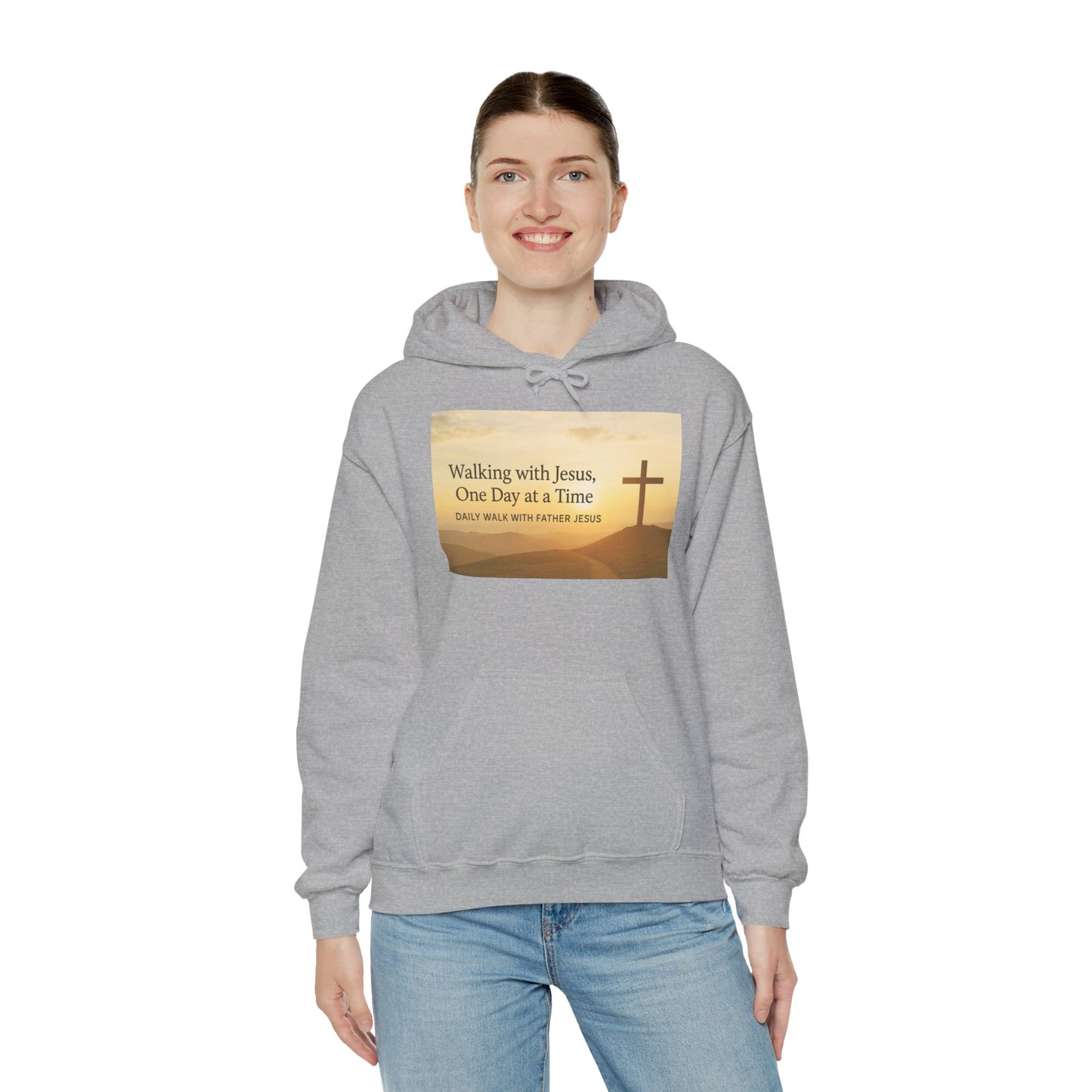 Inspirational Faith Hooded Sweatshirt, Cozy Christian Hoodie, Religious Sweatshirt, Everyday Comfort, Gift for Believers, Bible Verse [...]
