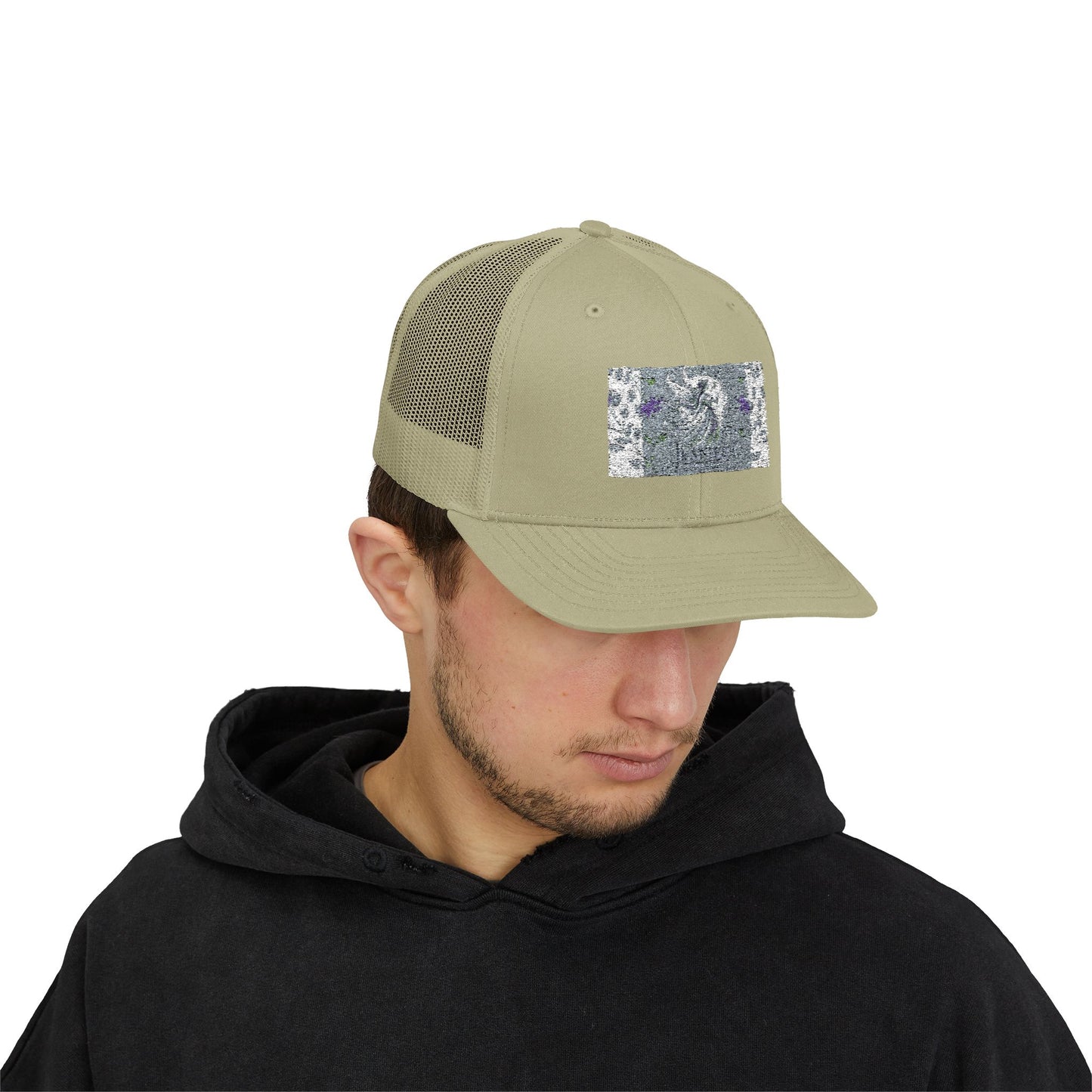 Trendy Snapback Trucker Cap with Unique Design, Casual Cap, Gift for Him/Her, Summer Accessory, Adjustable Hat, Streetwear Style