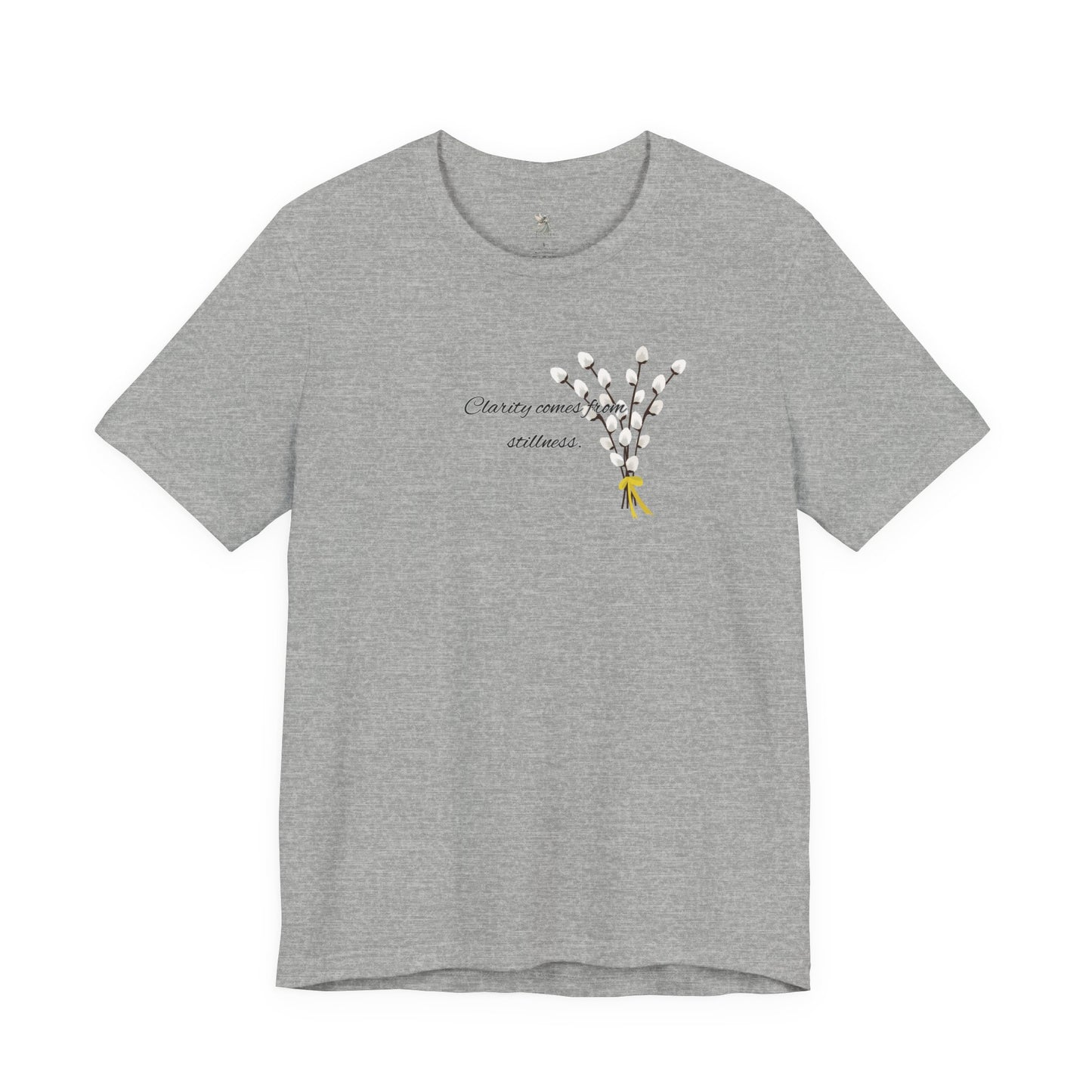 Botanical Quote Tee - Unisex Jersey Short Sleeve T-Shirt, Casual Wear, Gift for Nature Lovers, Spring Outfit, Everyday Style