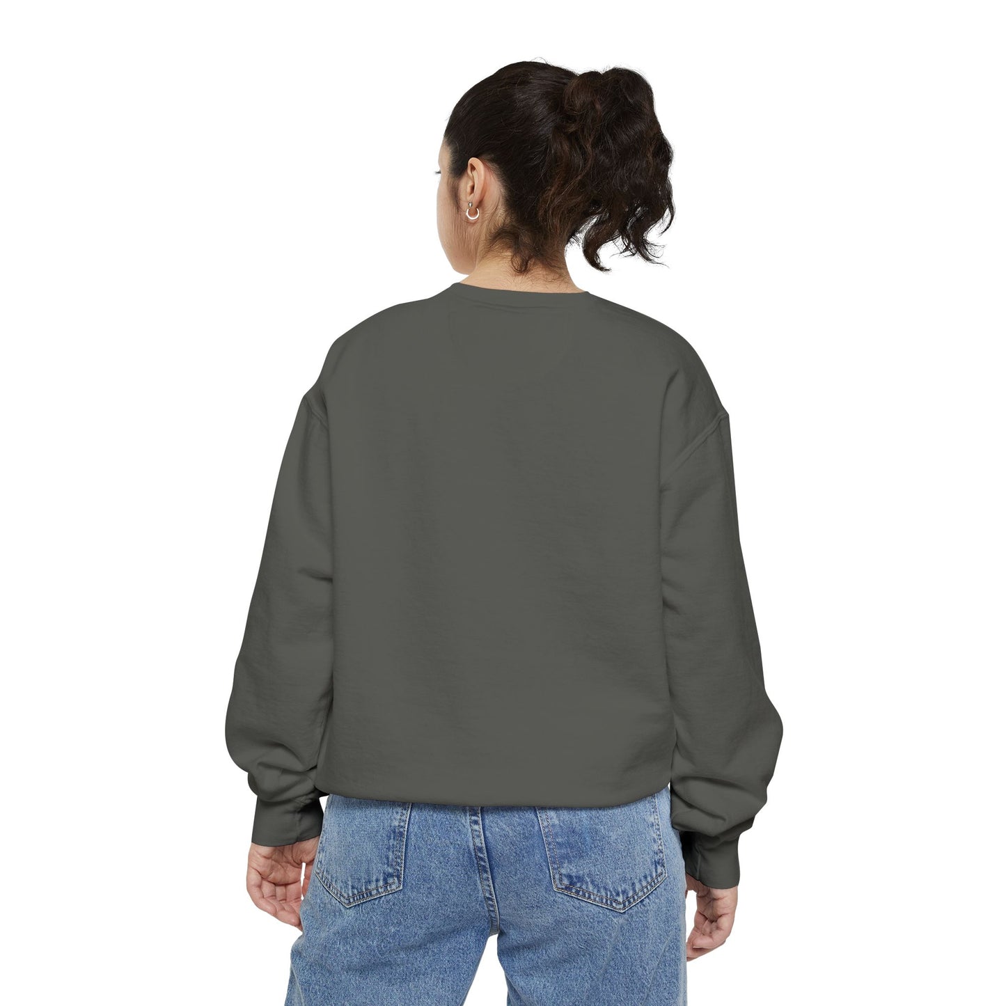 No Excuses Show Up Anyway Sweatshirt | Motivational Crewneck