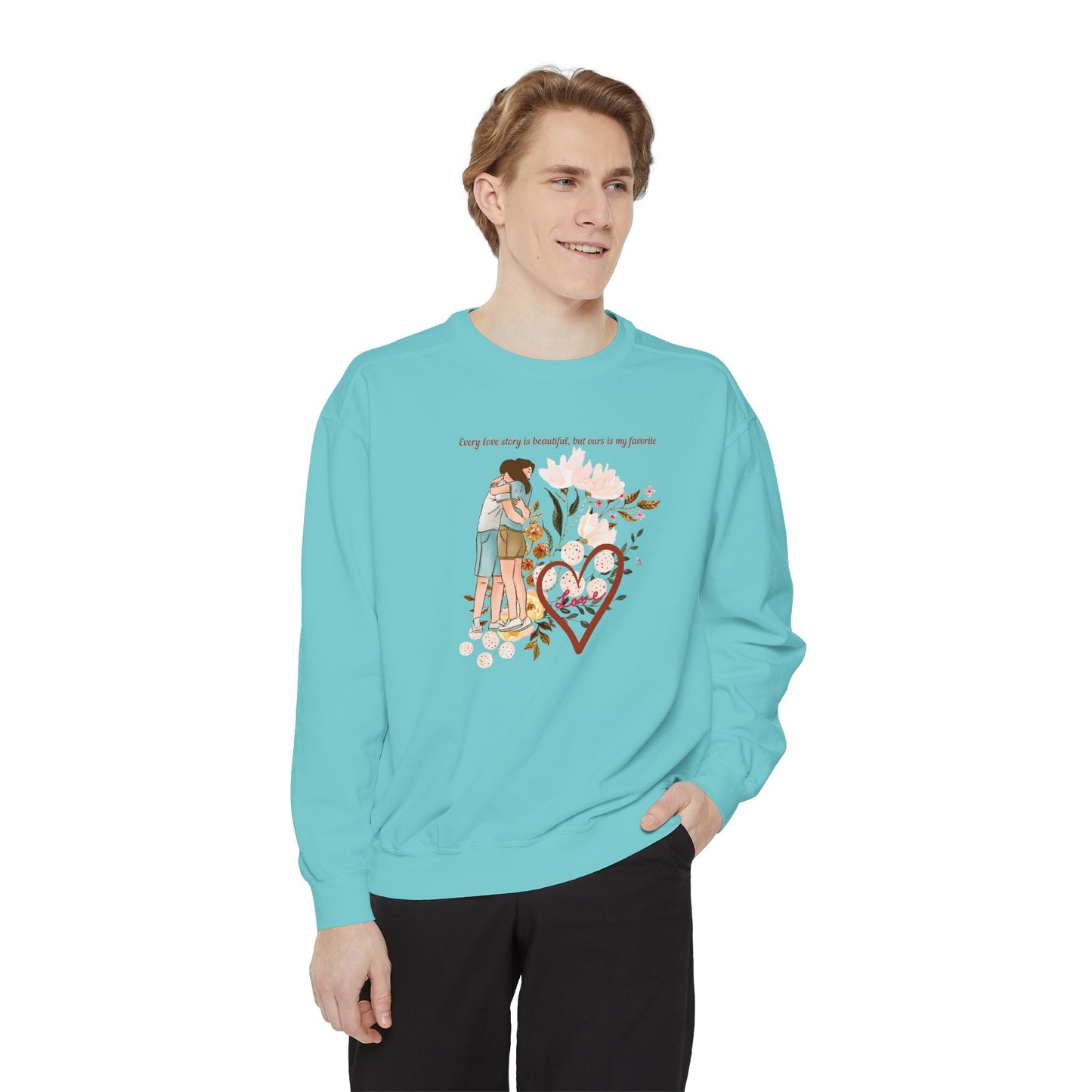 Garment-Dyed Sweatshirt - Canva Design