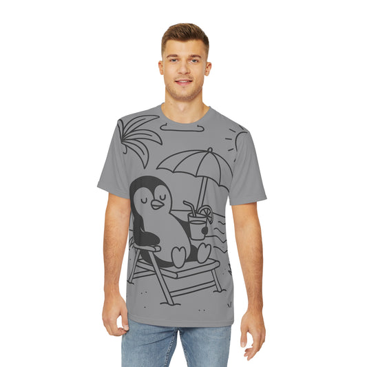 Men's Trendy Graphic Tee, Stylish Casual Top, Unisex Statement Shirt, Fashionable Everyday Wear, Unique Gift for Him