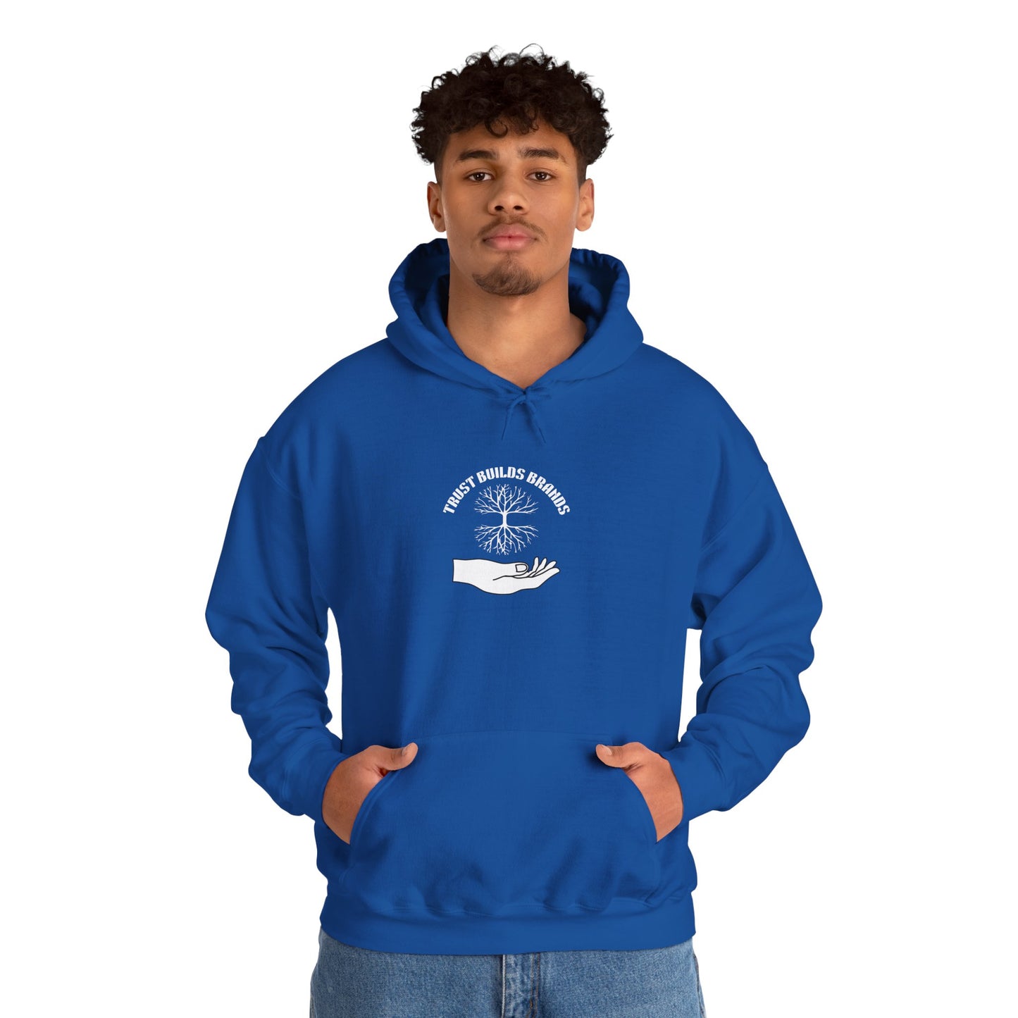 Minimalist Hand Graphic Unisex Hoodie, Cozy Gift for Him/Her, Casual Loungewear, Everyday Wear, Perfect for Birthdays/Chill Days